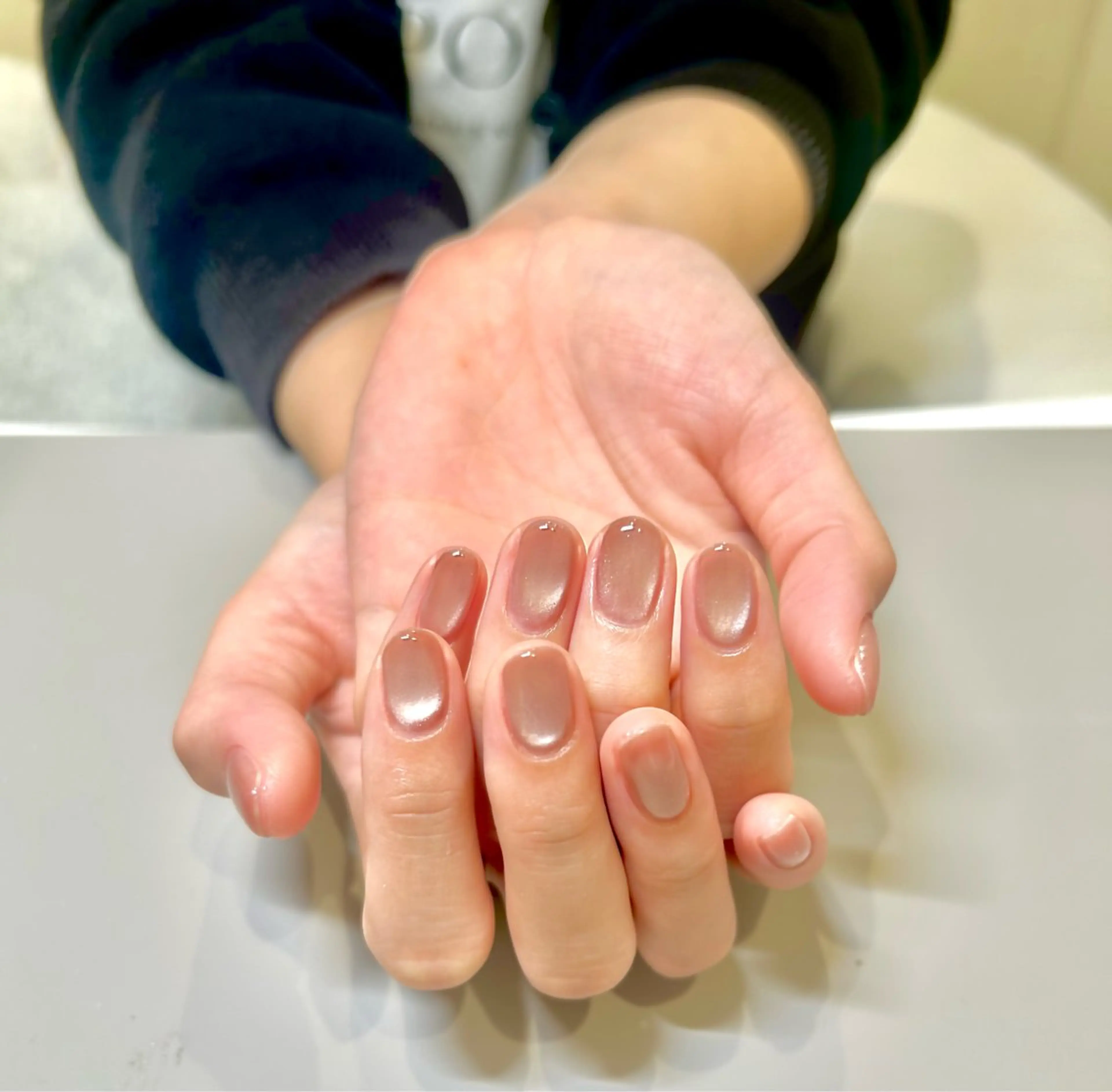 【オフなし】ワンカラー💅🏻 マグネットネイルを希望の方も！【Googleクチコミ頂ける方】の写真