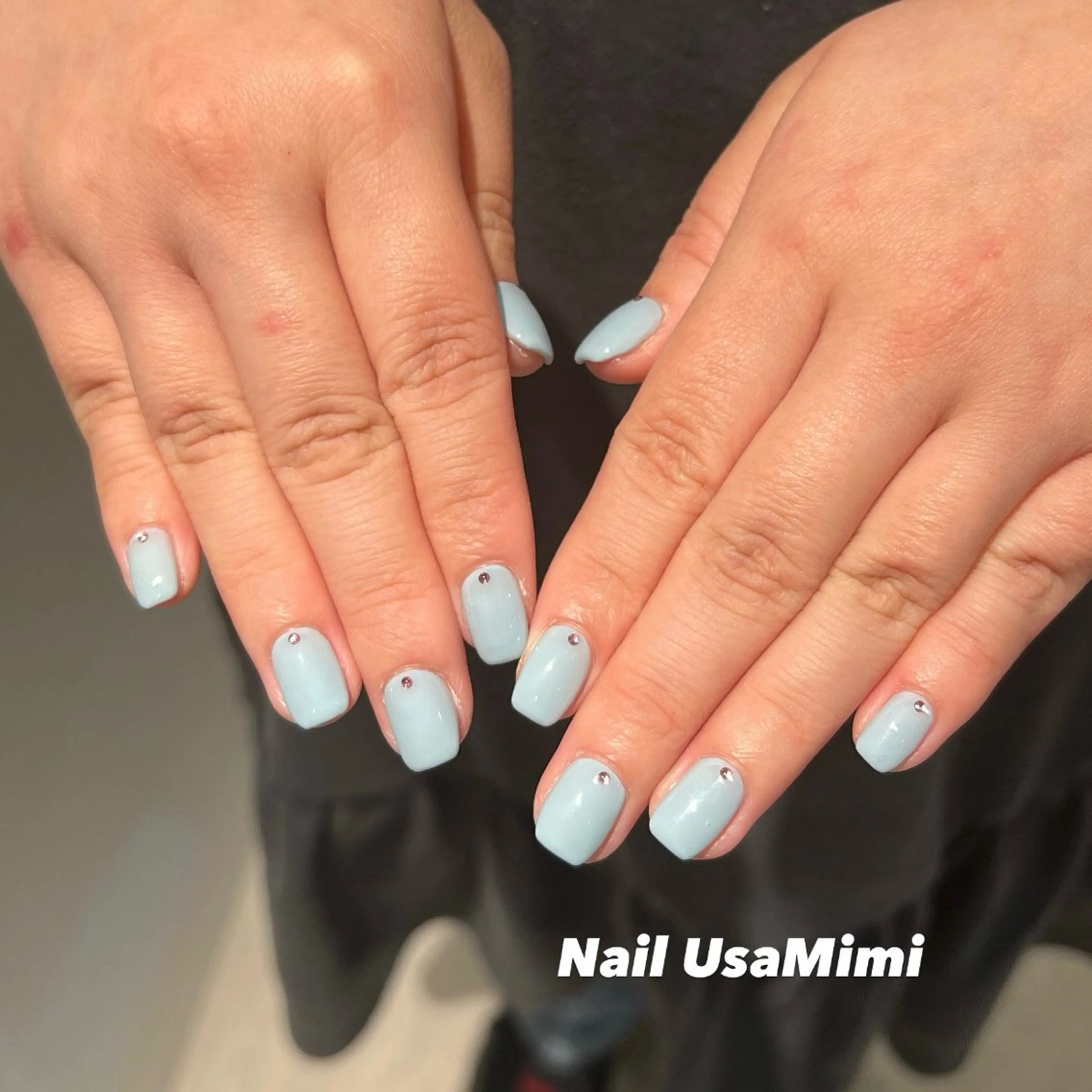 ネイル アートネイル ジェルネイル グラデーション 韓国ネイル ワンカラーネイル ハンドネイル 本町NailUsa Mimi RIKOのネイルデザイン