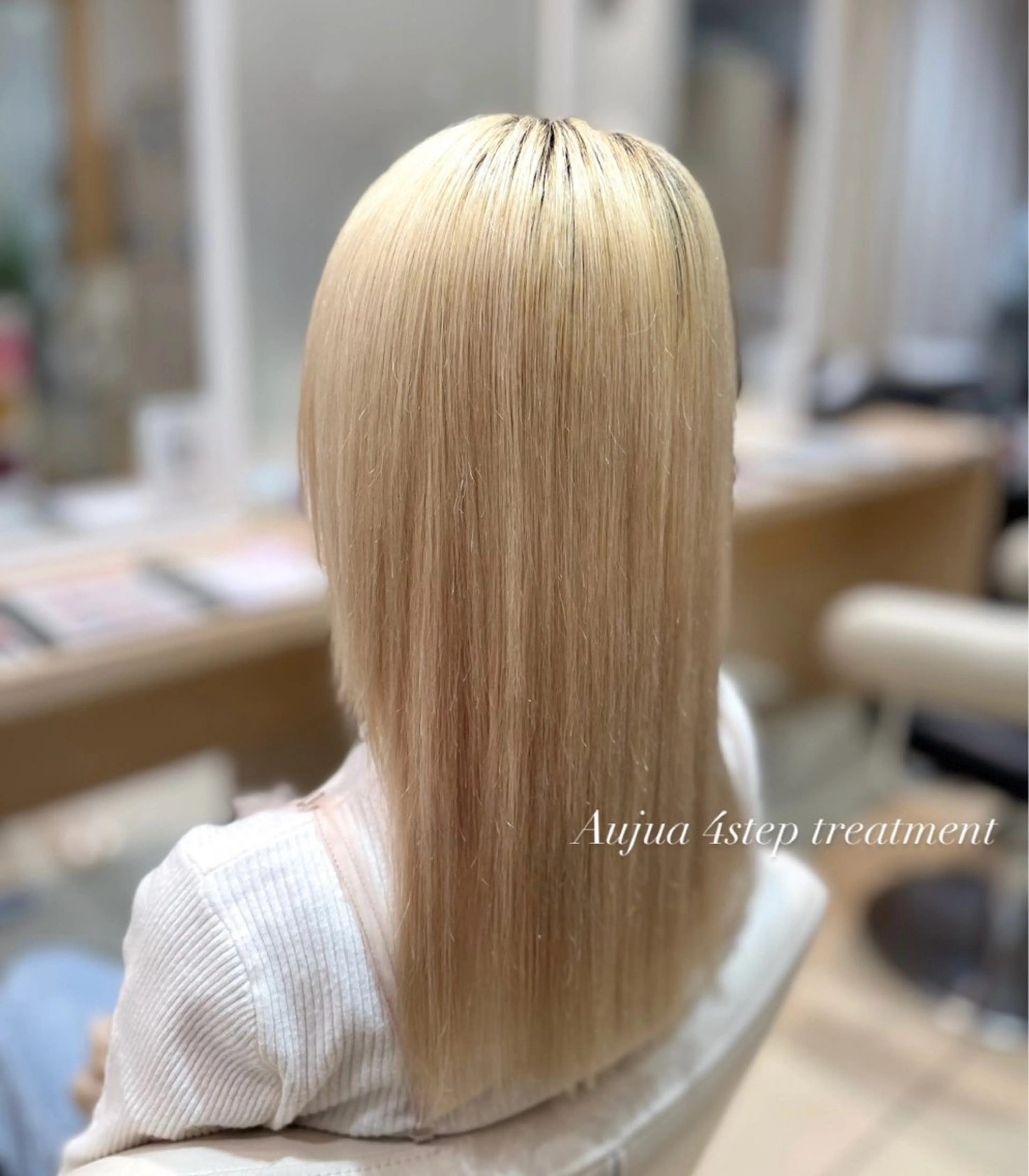 セミロング トリートメント 🤍Ash 中目黒店 MISAKI🤍のヘアスタイル