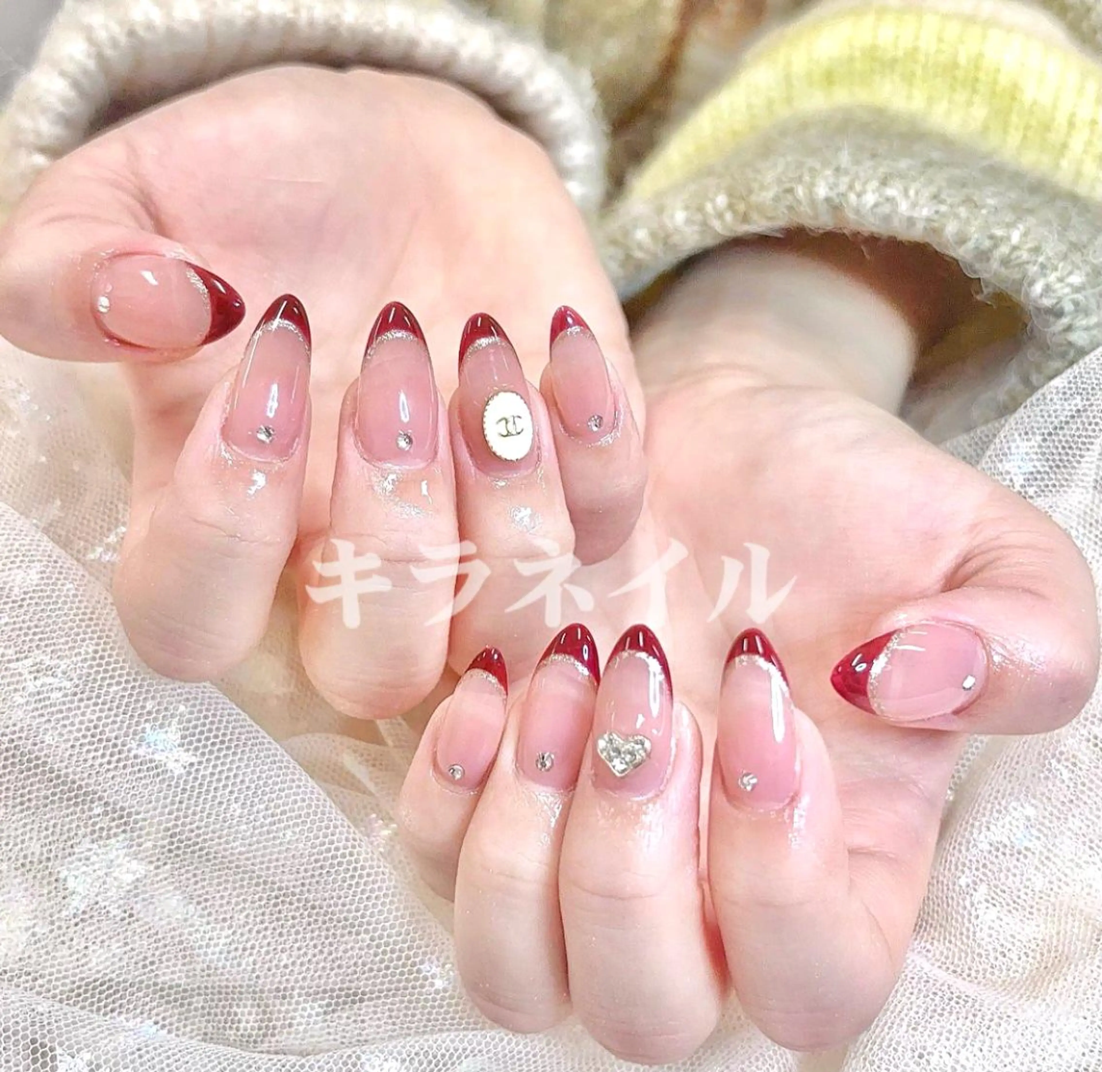 ネイル 🎀KIRA ワンホンネイル✨のネイルデザイン