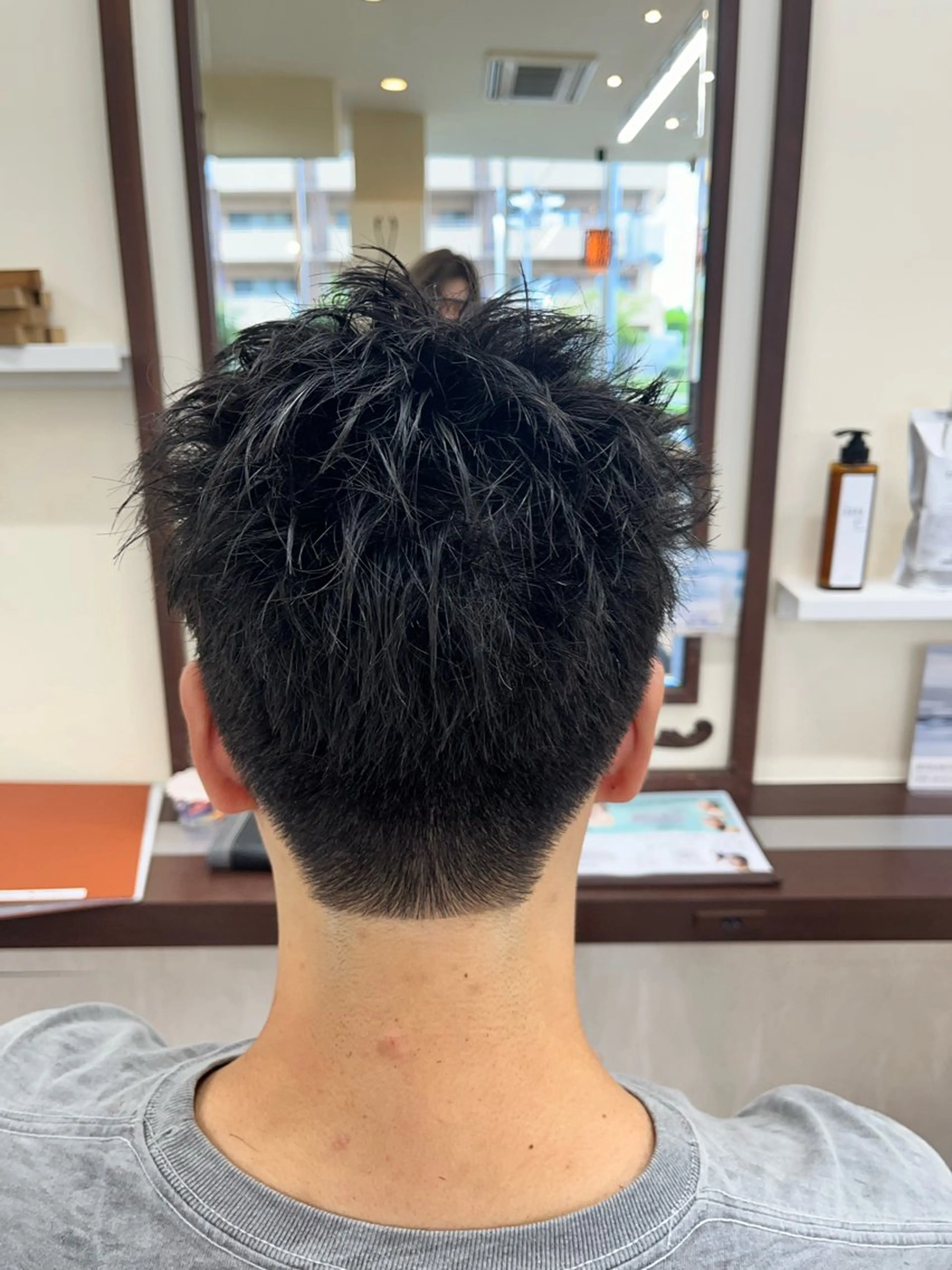 ショート メンズ スパイキーショート ショートヘア AROH  men's cut&men's perm 船橋店所属・🧊メンズ特化🧊 高木航希のヘアスタイル