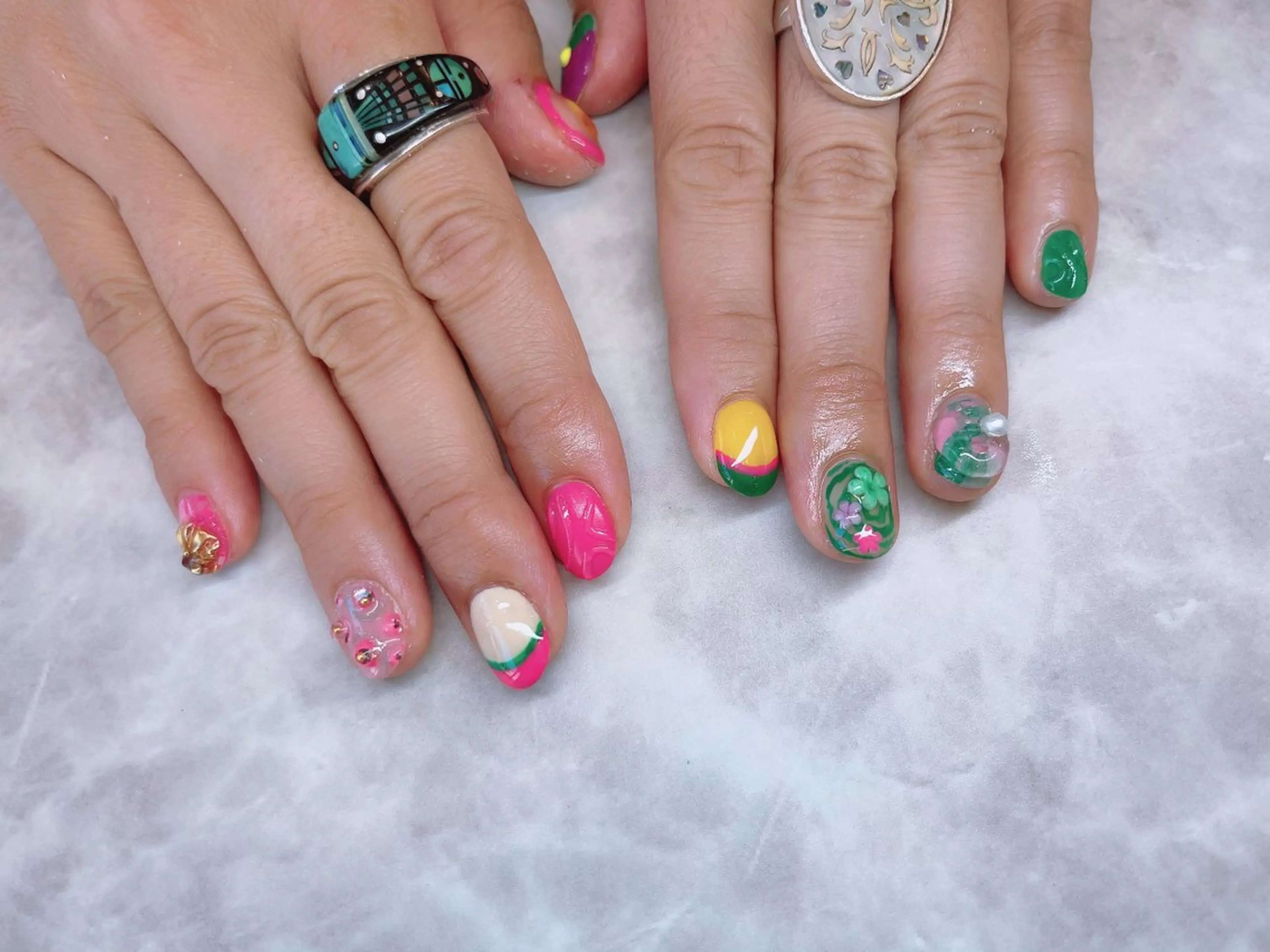 ネイル noix nail &eyeのネイルデザイン