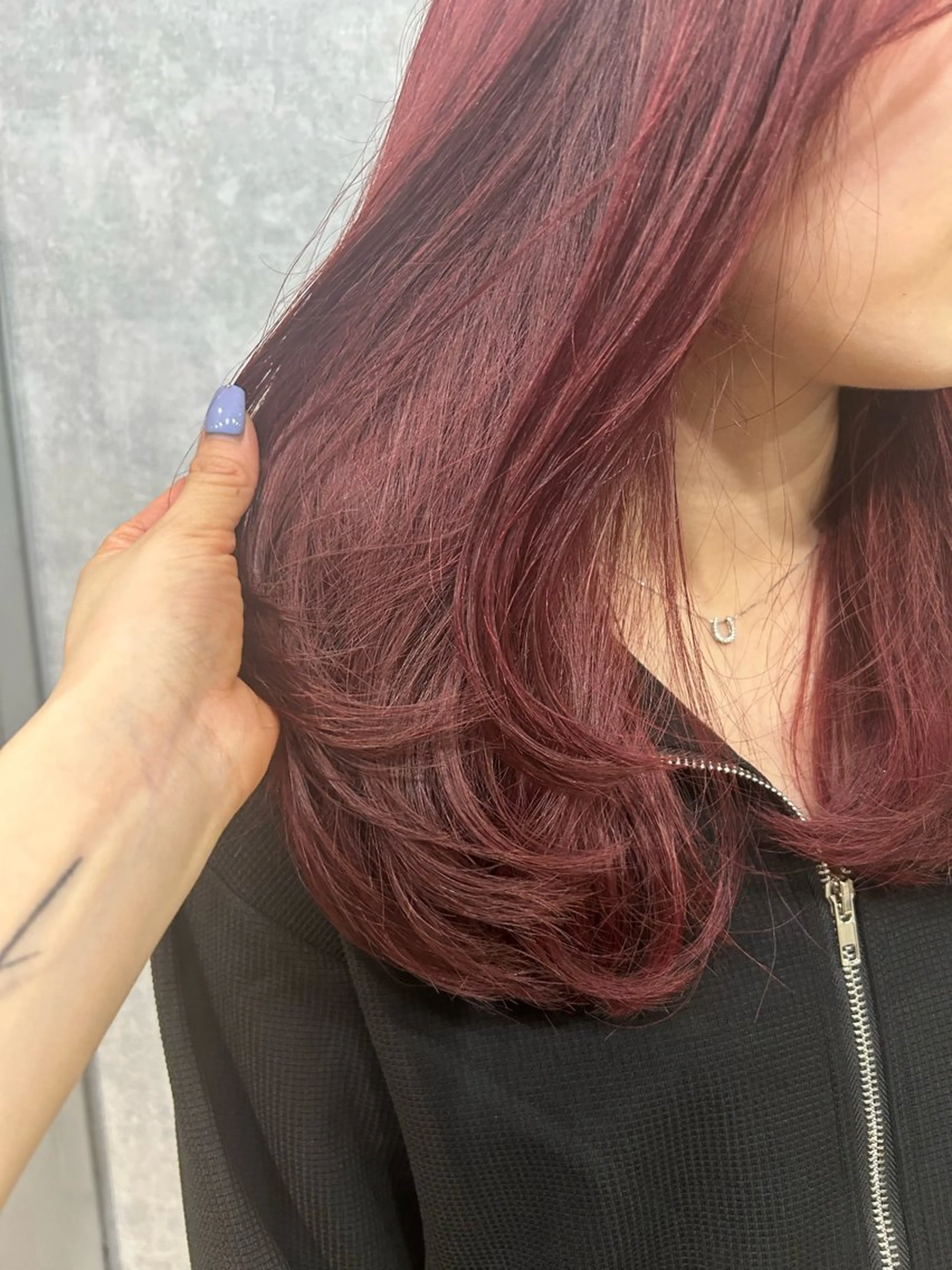セミロング セミロングパーマ エクステ ハイライト 髪質改善 レイヤーカット カット ヘアカラー トリートメント Lulu 公式/すすきの/大通のヘアスタイル