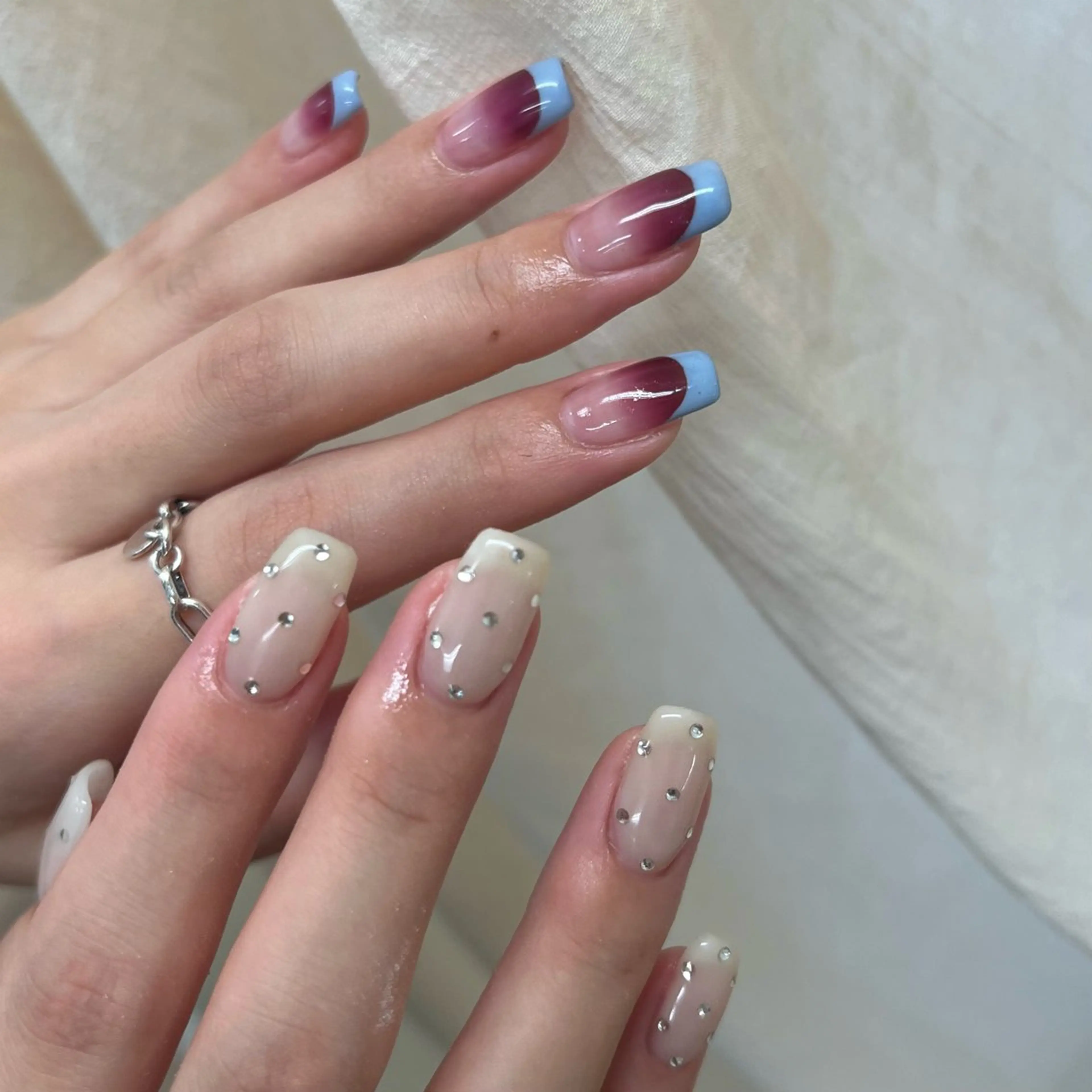 ネイル ハンドネイル nuás nailのネイルデザイン