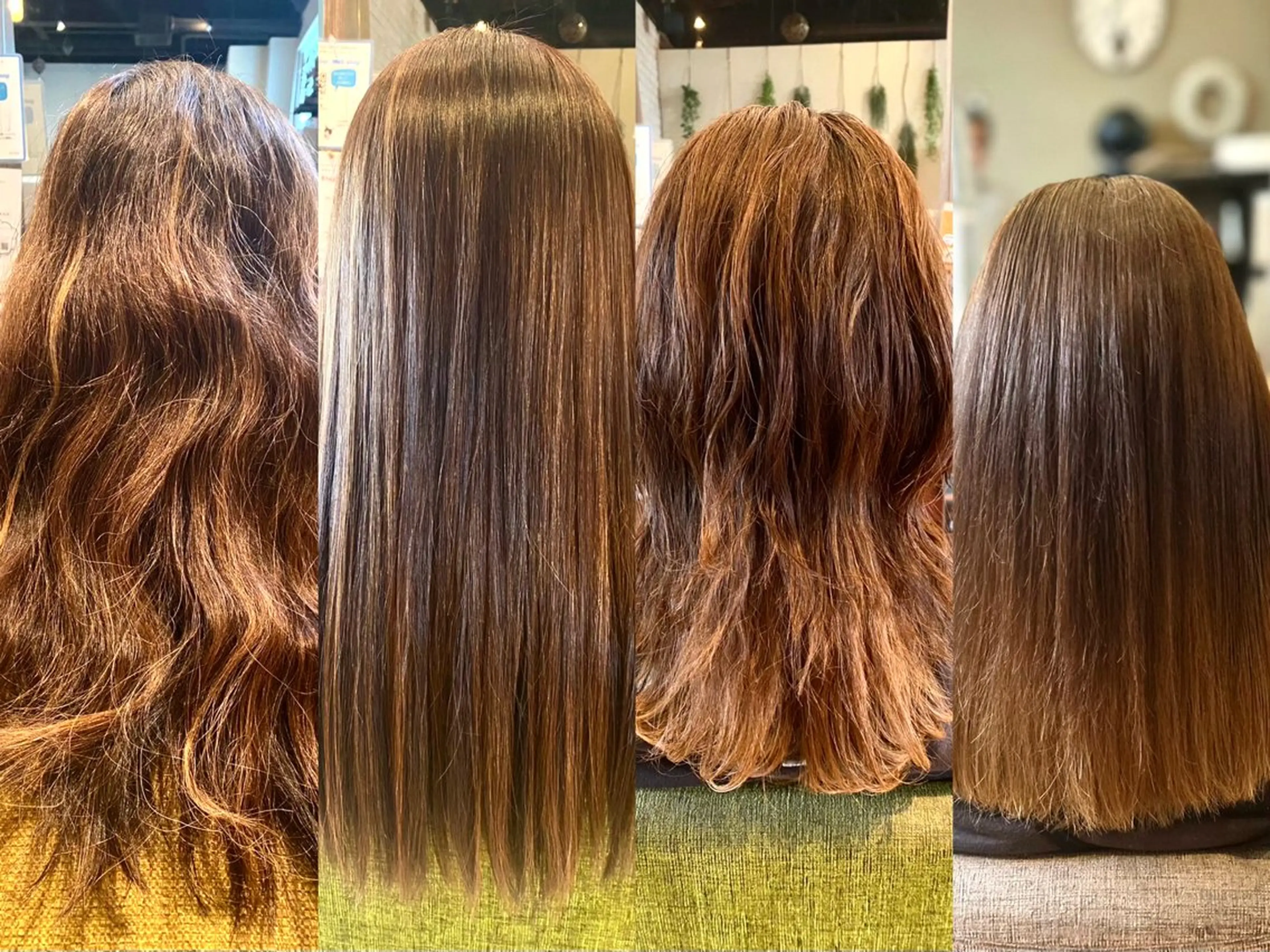 ロング 縮毛矯正 髪質改善 bissflareのヘアスタイル