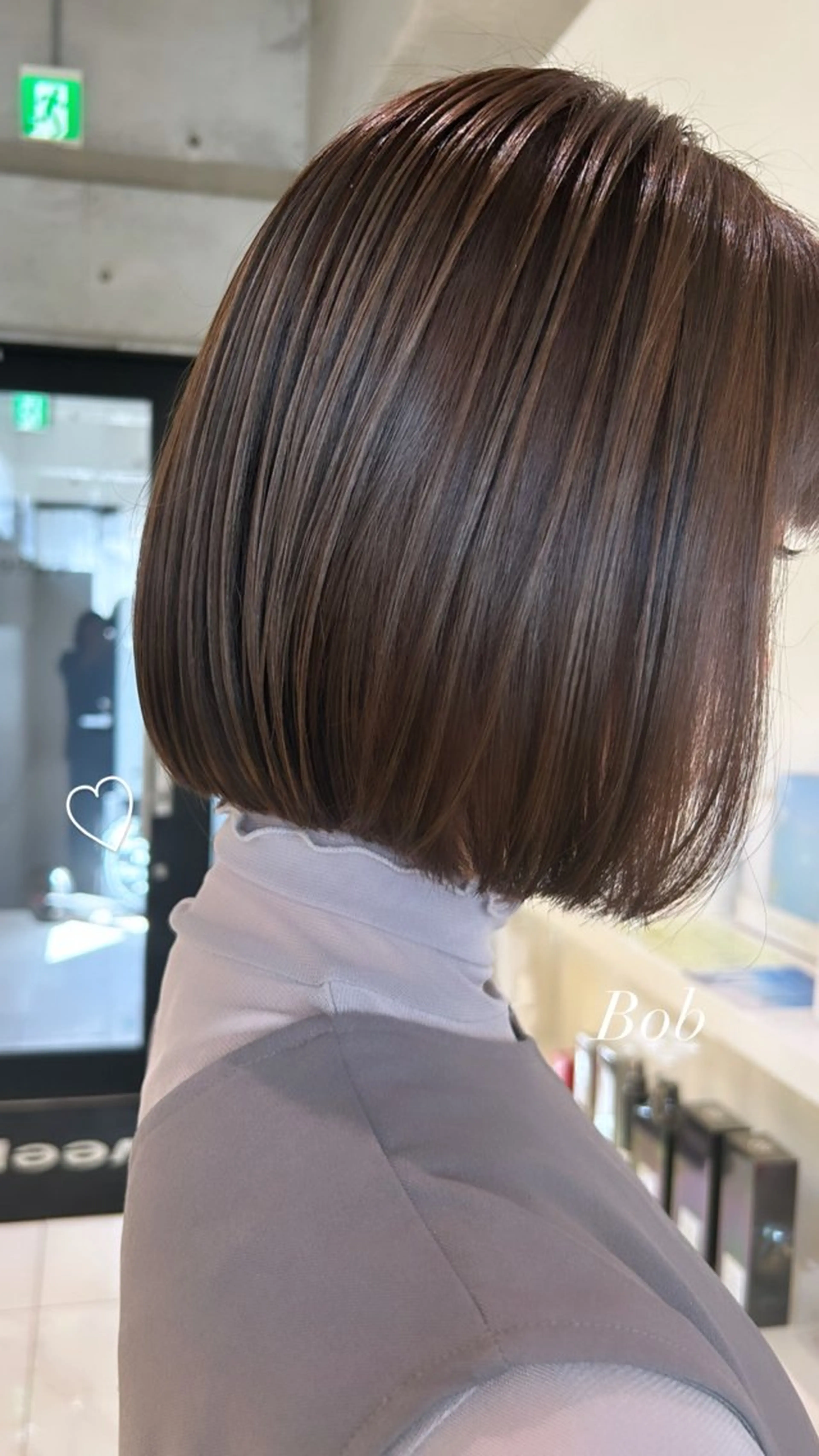 ショート カラー にった みずきのヘアスタイル