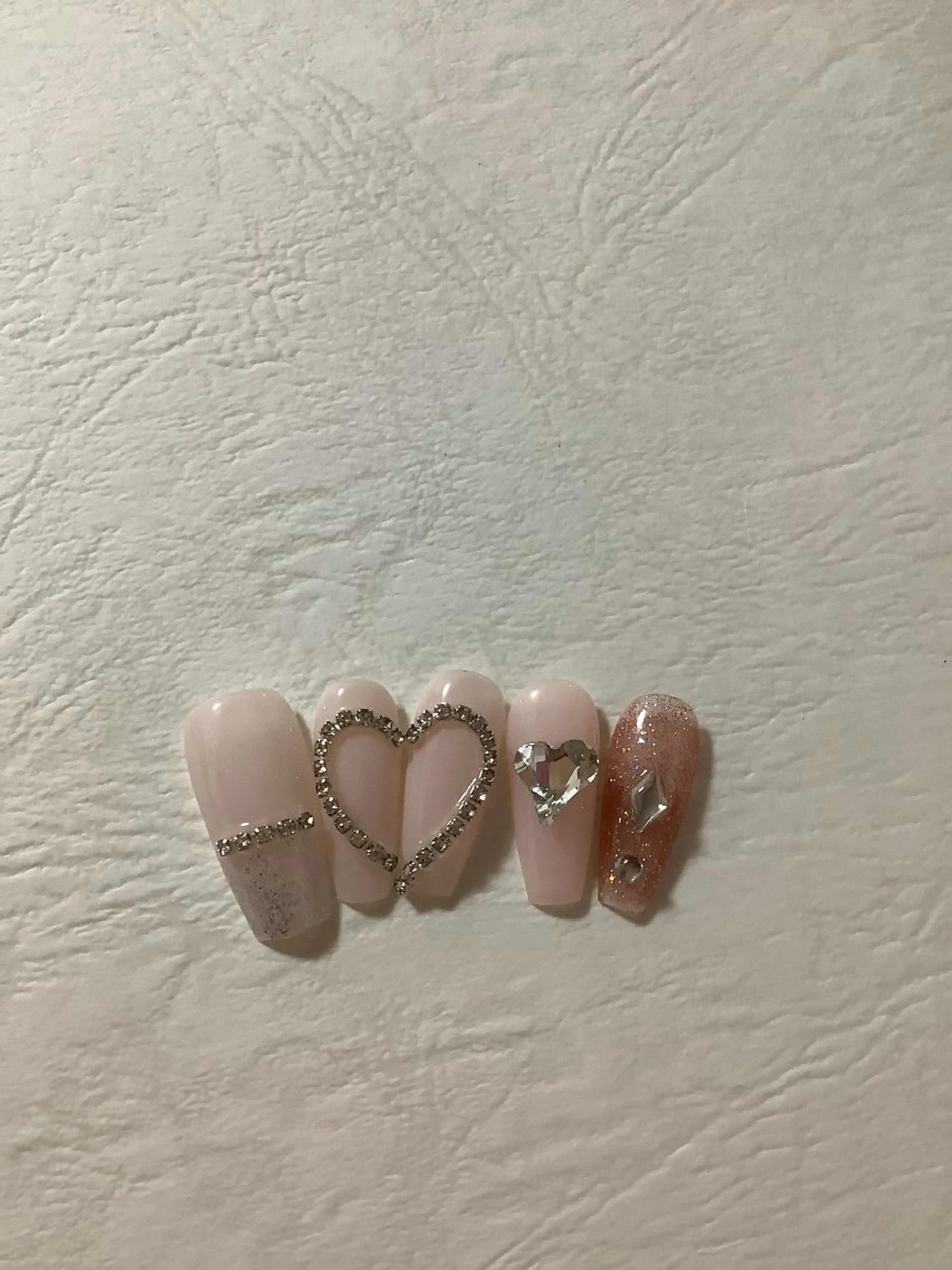 🉐チップ長さ出しデザインネイル💅(カラーやパーツの変更可能2色までOK)ワンカラー/ラメグラデーの写真