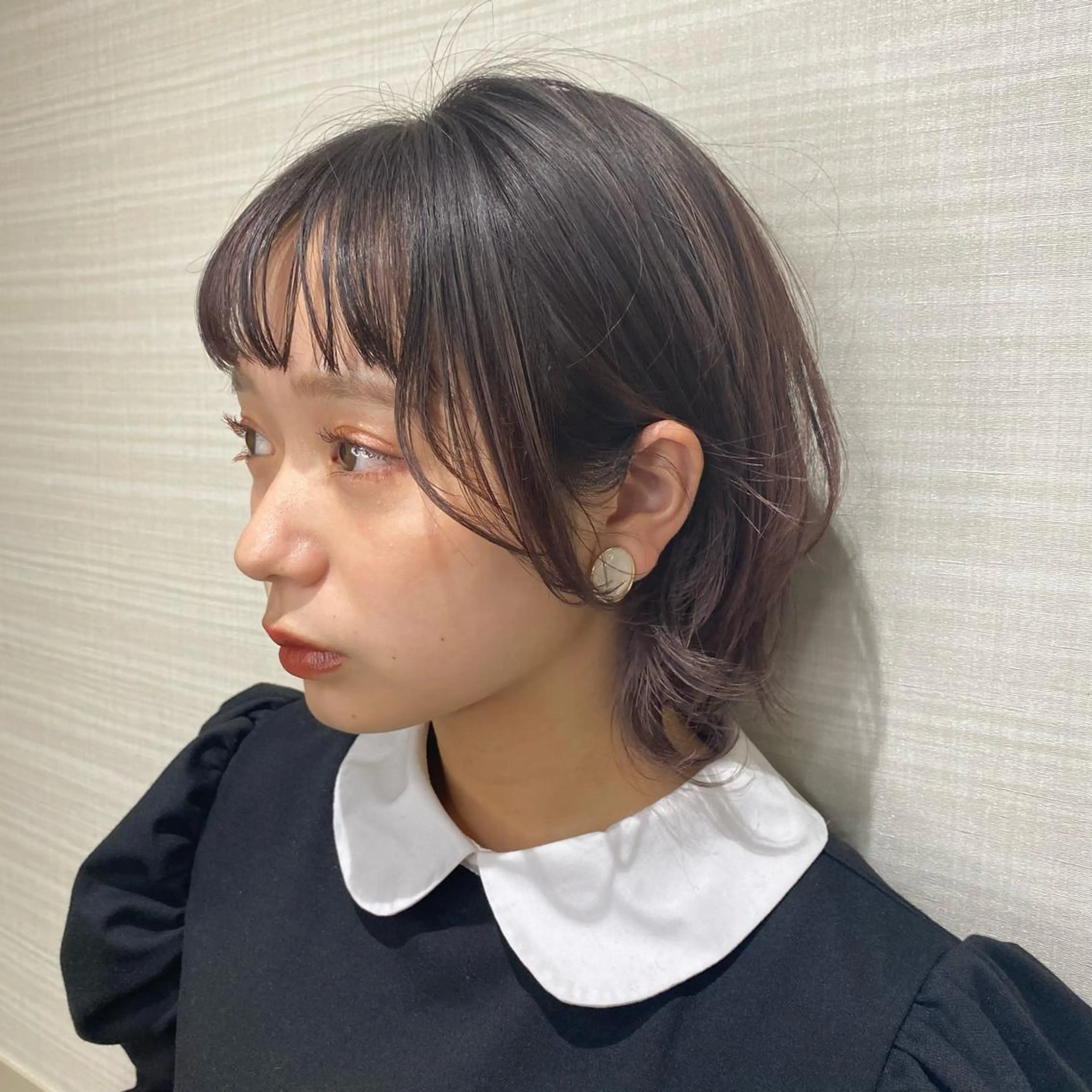 ミディアム ヘアアレンジ 銀座メンズ専門🖤 小島奈々のヘアスタイル