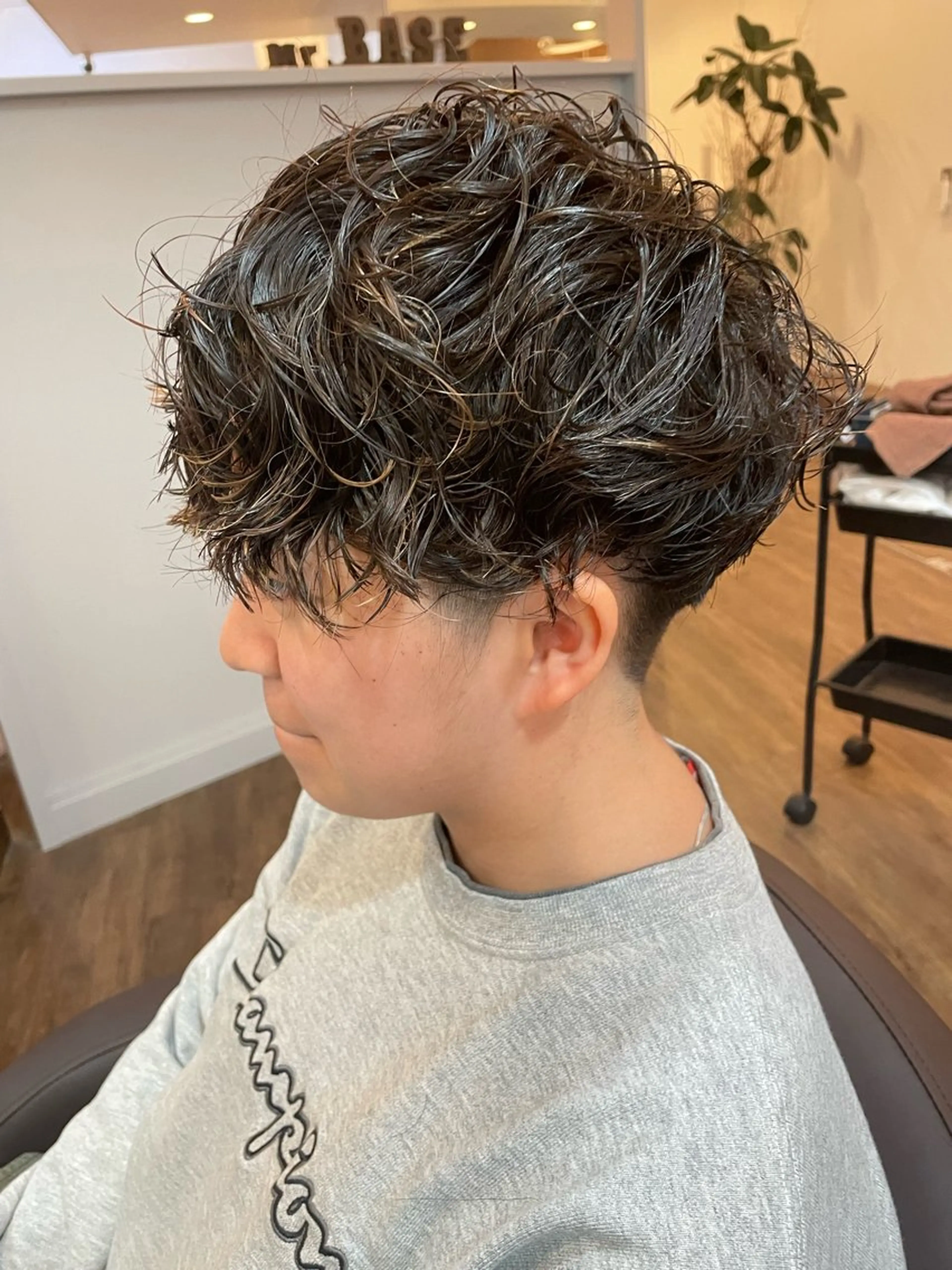 ショート パーマ 前川 万都里のヘアスタイル