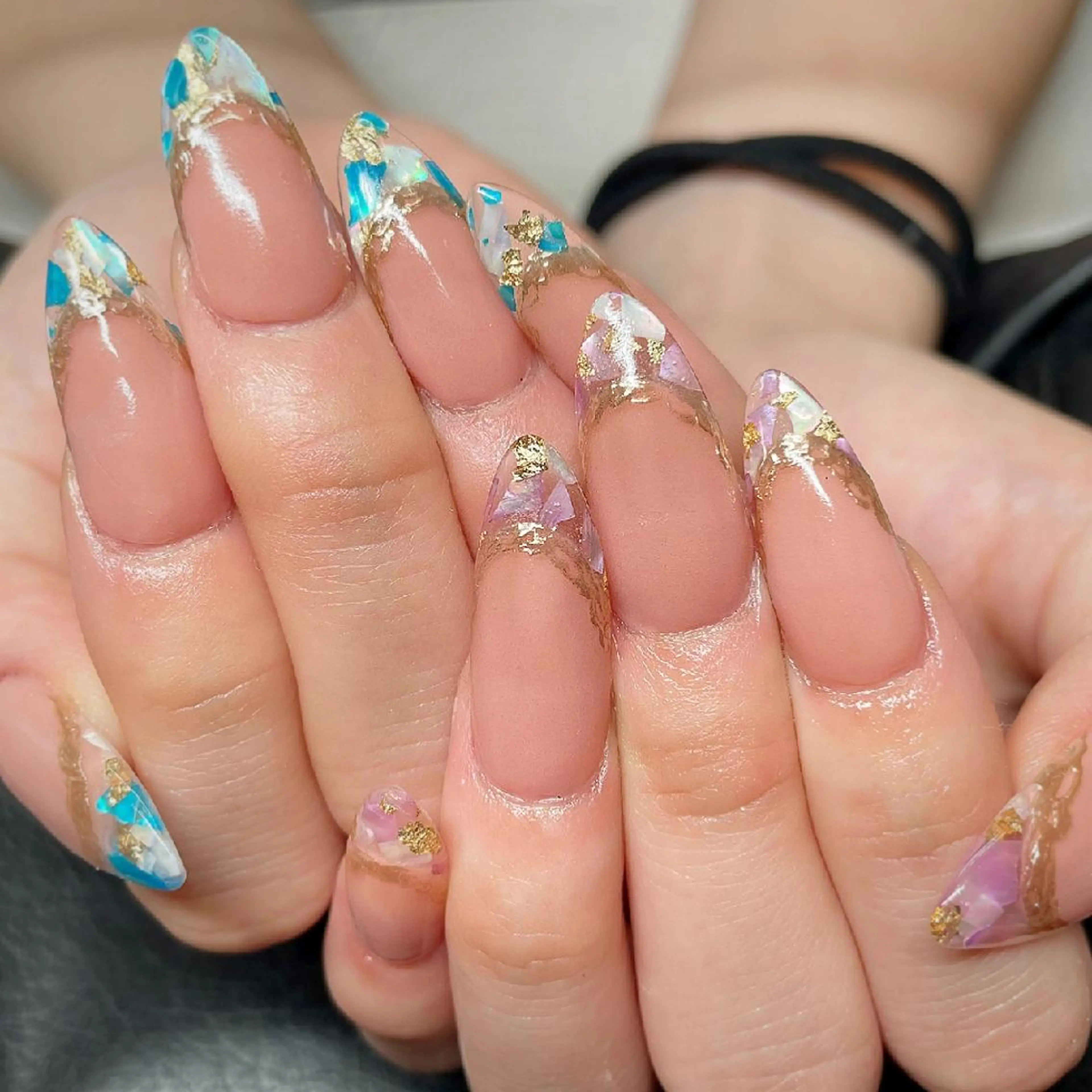 ネイル アートネイル クリアネイル フレンチネイル スカルプネイル AQUA NAIL所属・AQUA NAILのネイルデザイン