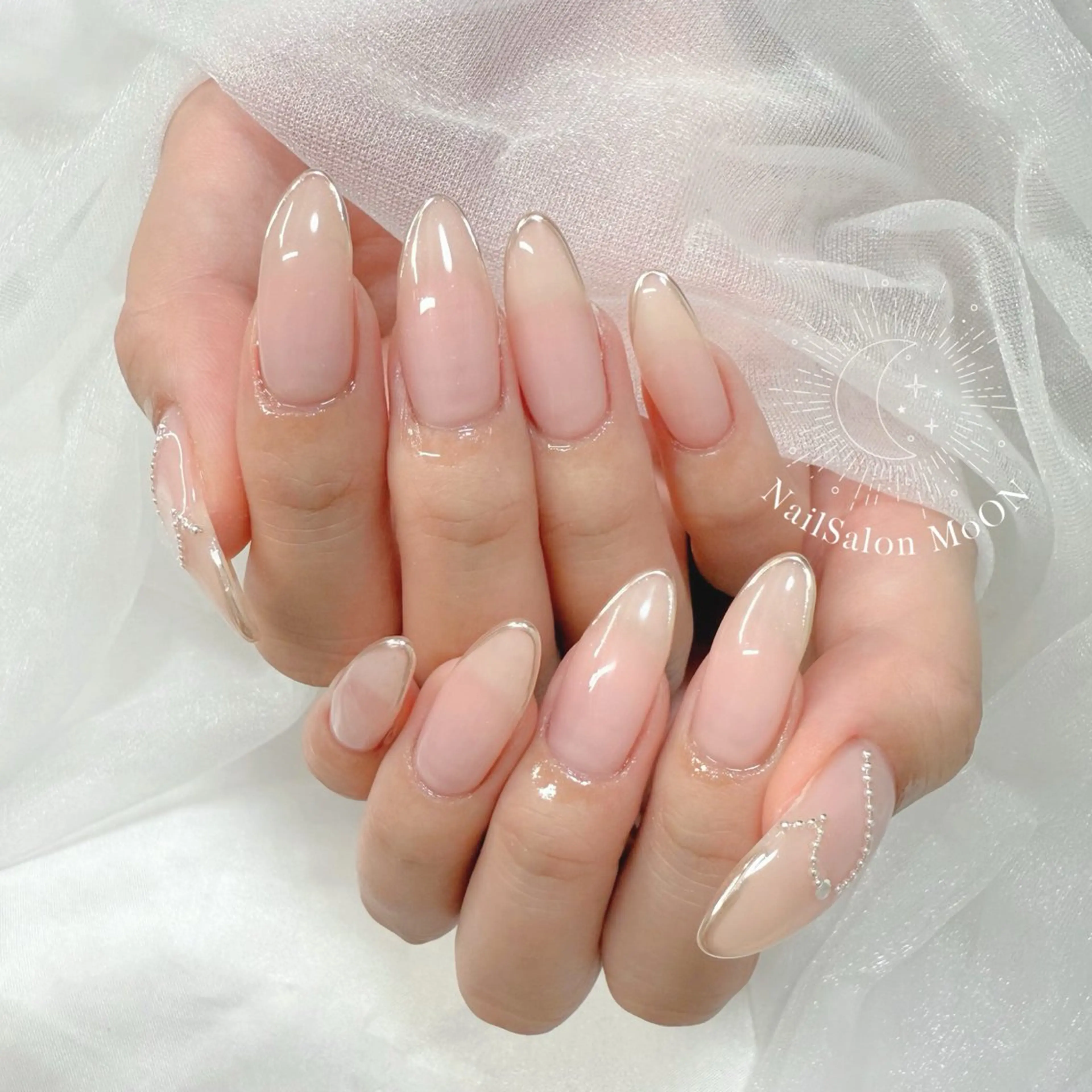 ネイル アートネイル ミラーネイル ハンドネイル ハンドケア MeGu ...❤︎のネイルデザイン