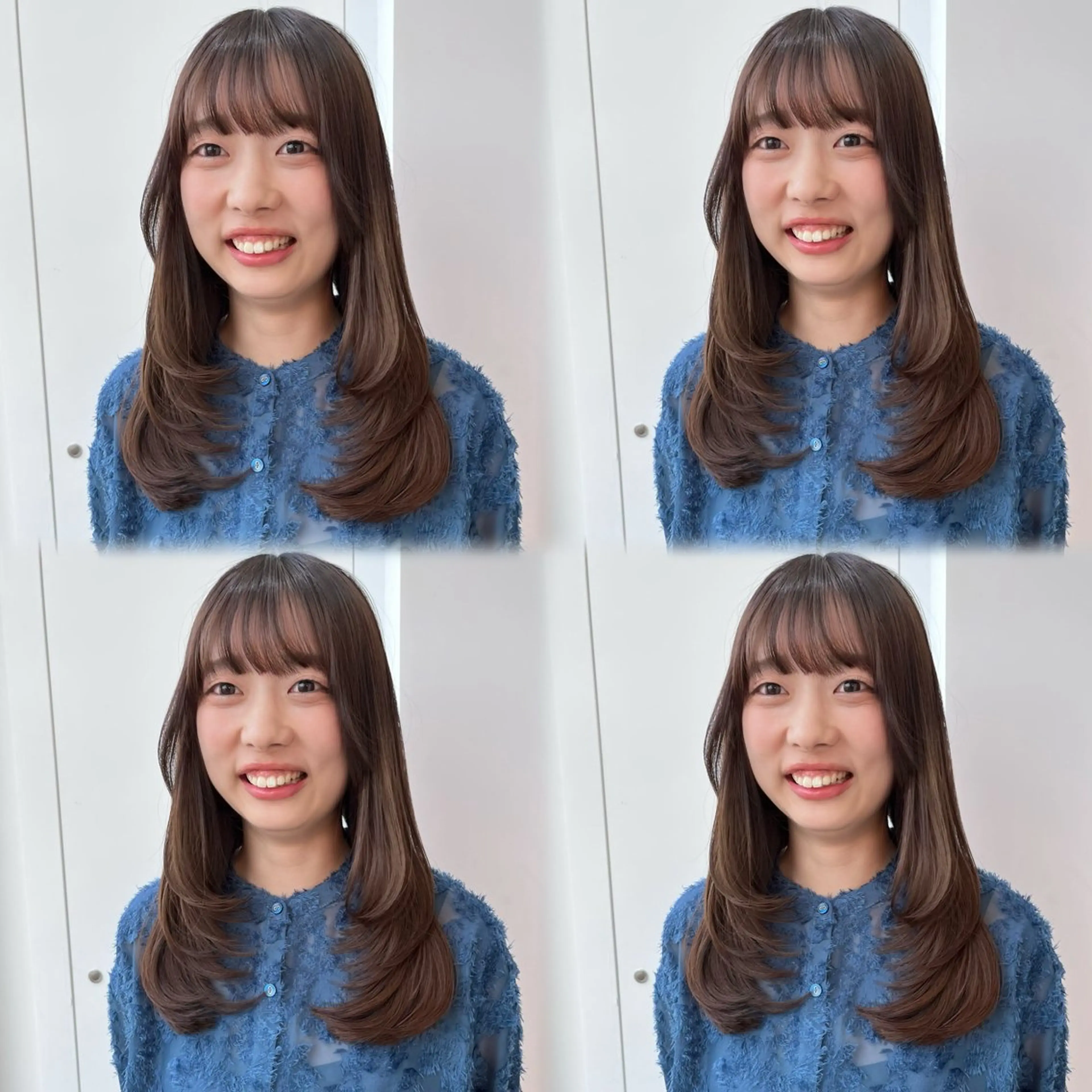 セミロング レイヤーくびれヘア アレンジmanakaのヘアスタイル