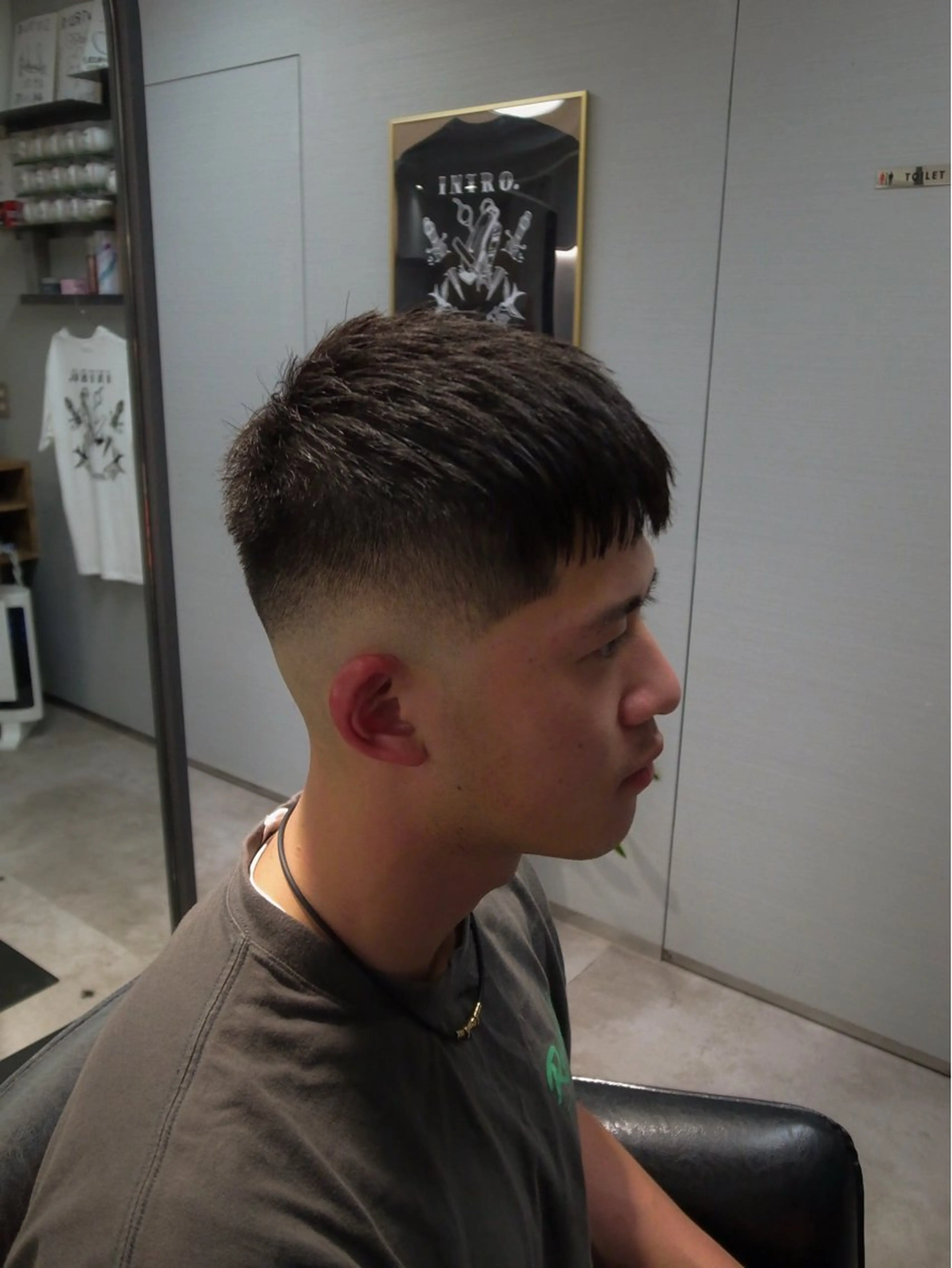 ショート パーマ メンズ カット INTRO SHIBUYA by Fi-Ne所属・💈メンズフェード 特化DAIYA💈のヘアスタイル