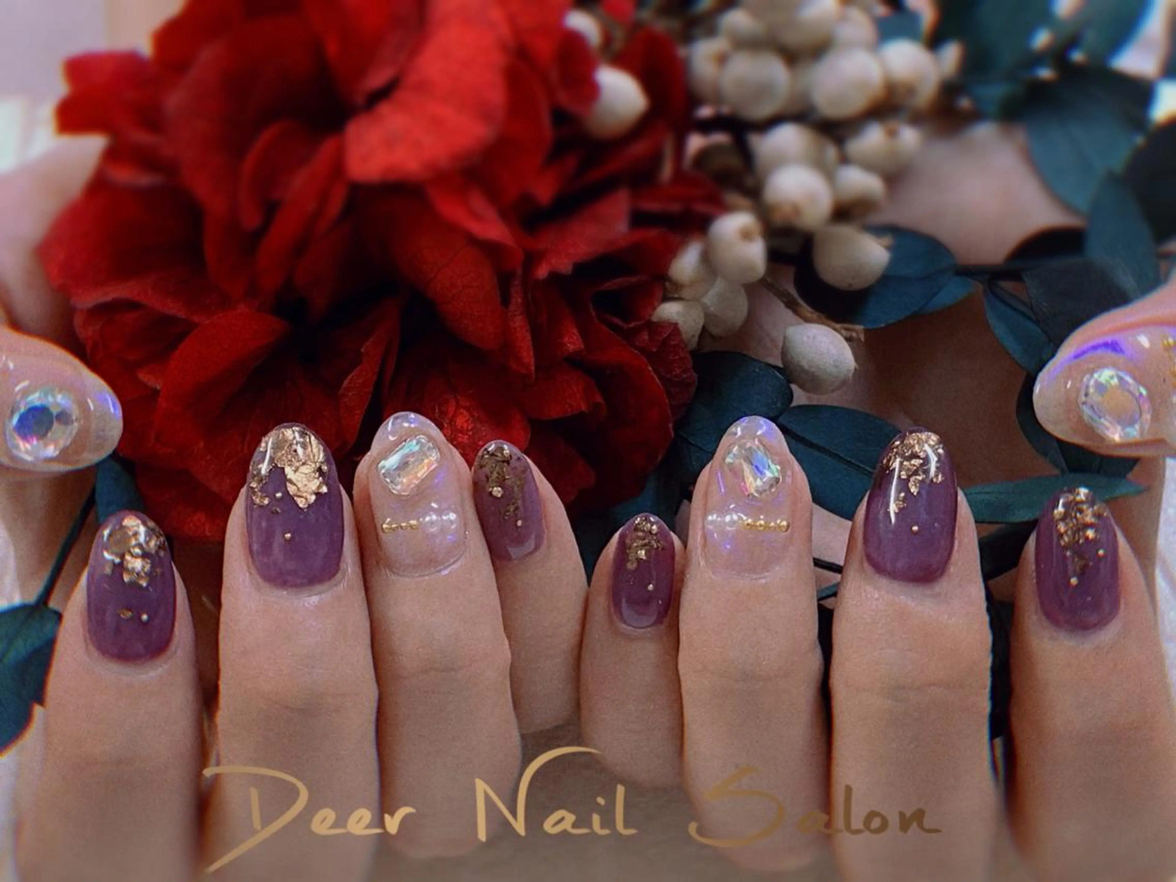 ネイル ハンドネイル Peachy 🍑のネイルデザイン