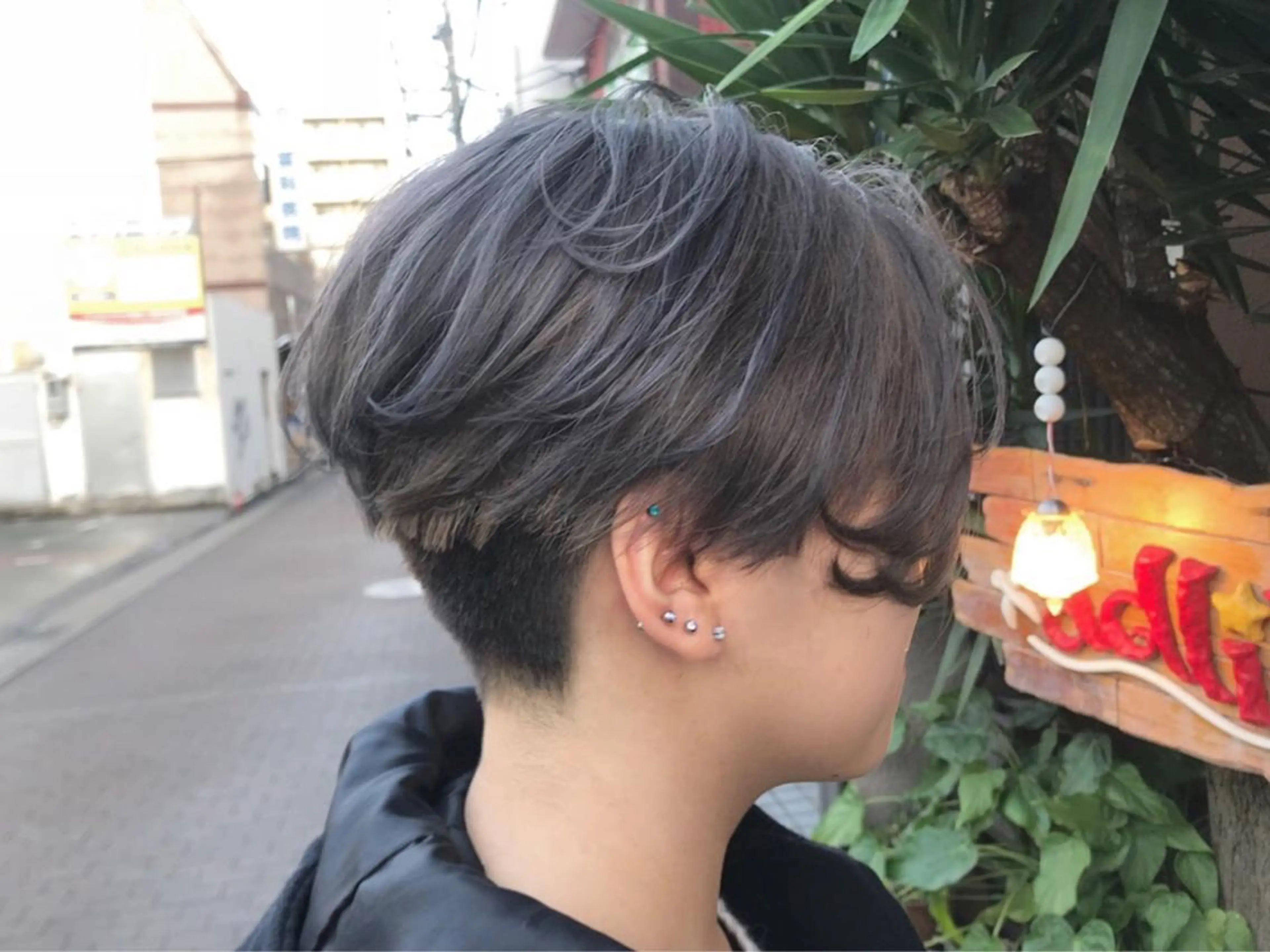 ショート カラー ショートヘア 玉木 育実のヘアスタイル