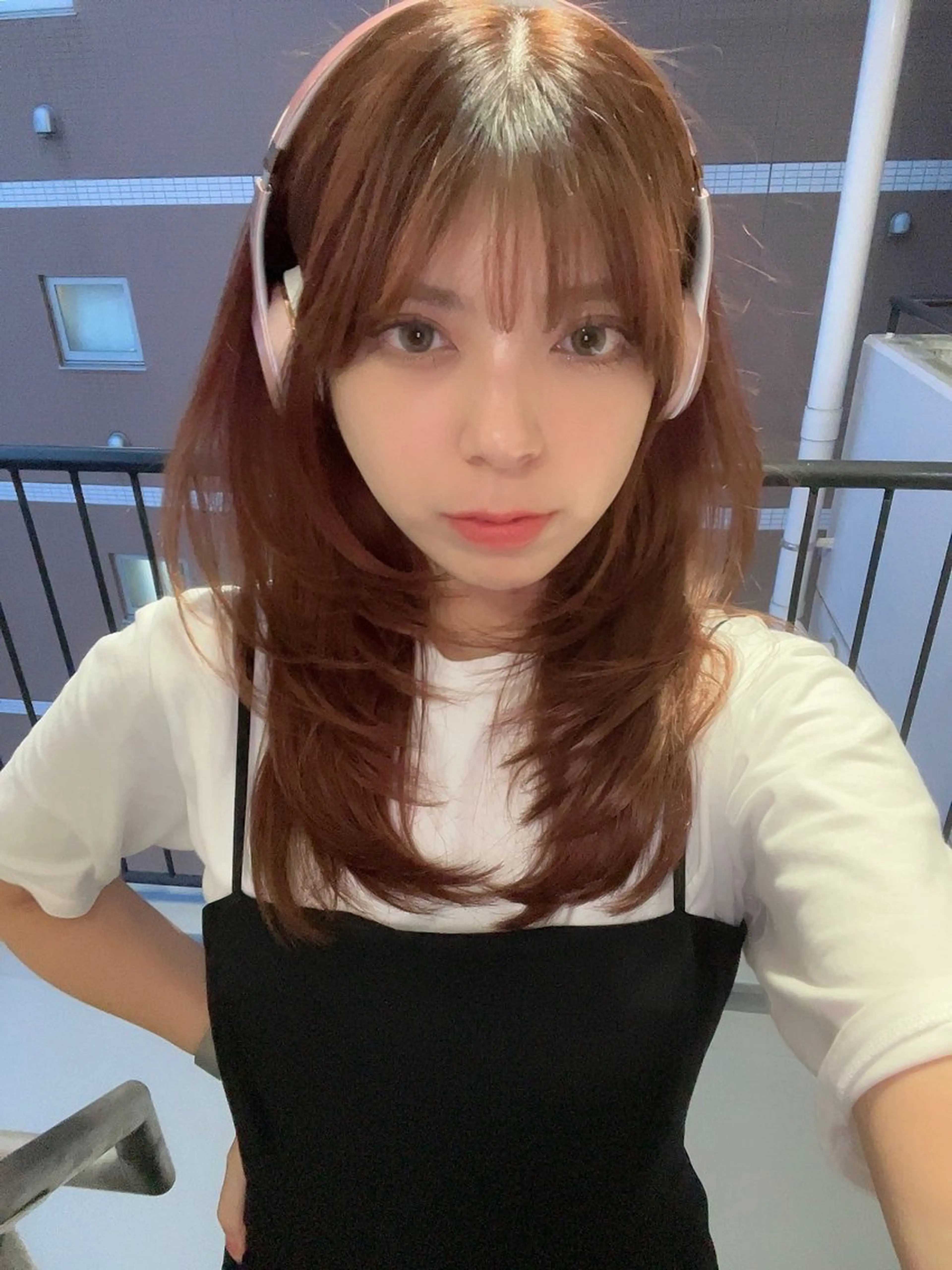 ロング カラー Je suis heureuse Tres所属・早朝セット☀️ レイヤー/Momoのヘアスタイル