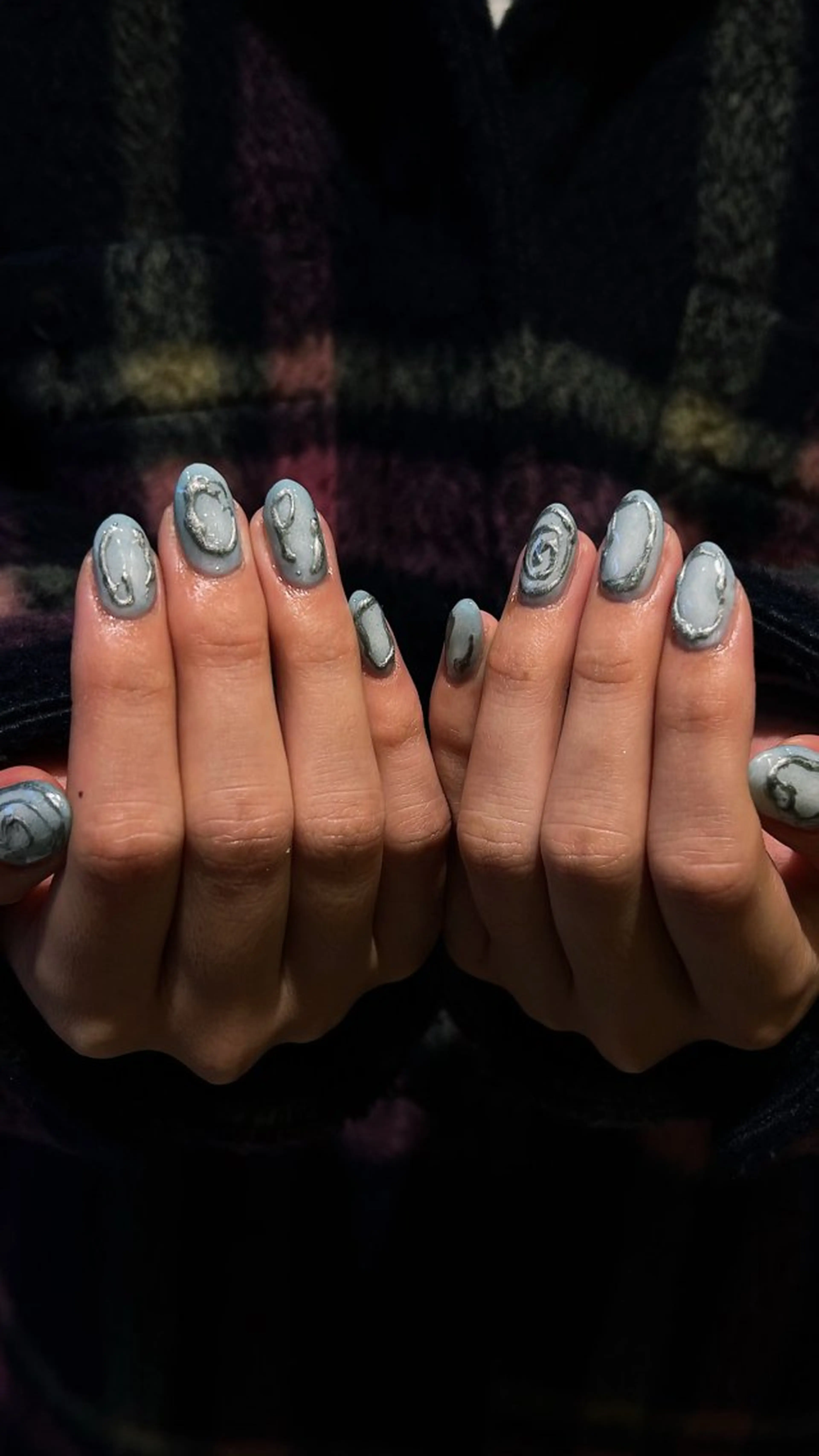 ネイル ハンドネイル mira🍓★ nail/艶カラーのネイルデザイン