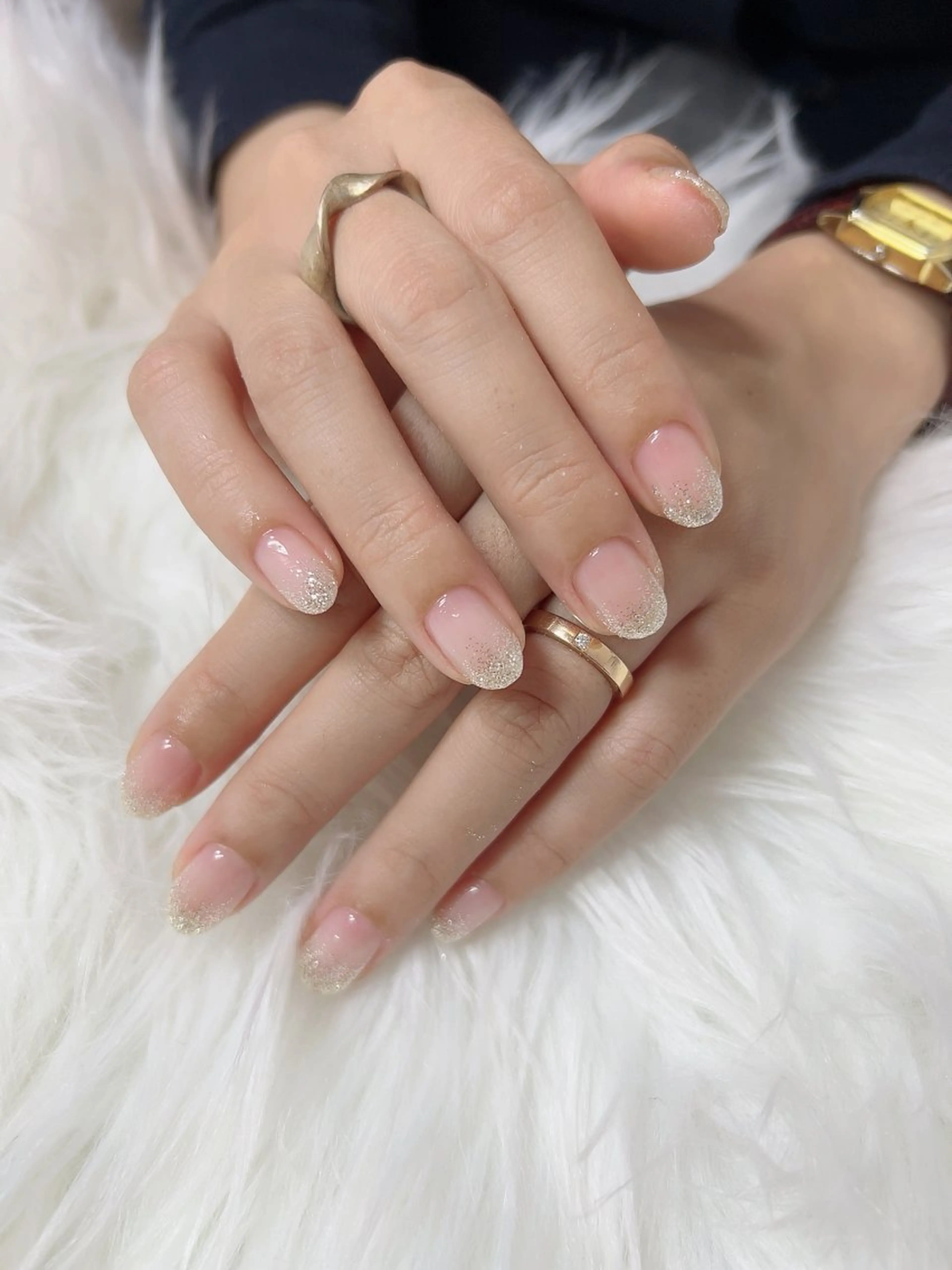 ネイル ラメ(グリッター) ラメグラデーション Beauty　salon Alona所属・ALONA☀️ Nail💅のネイルデザイン