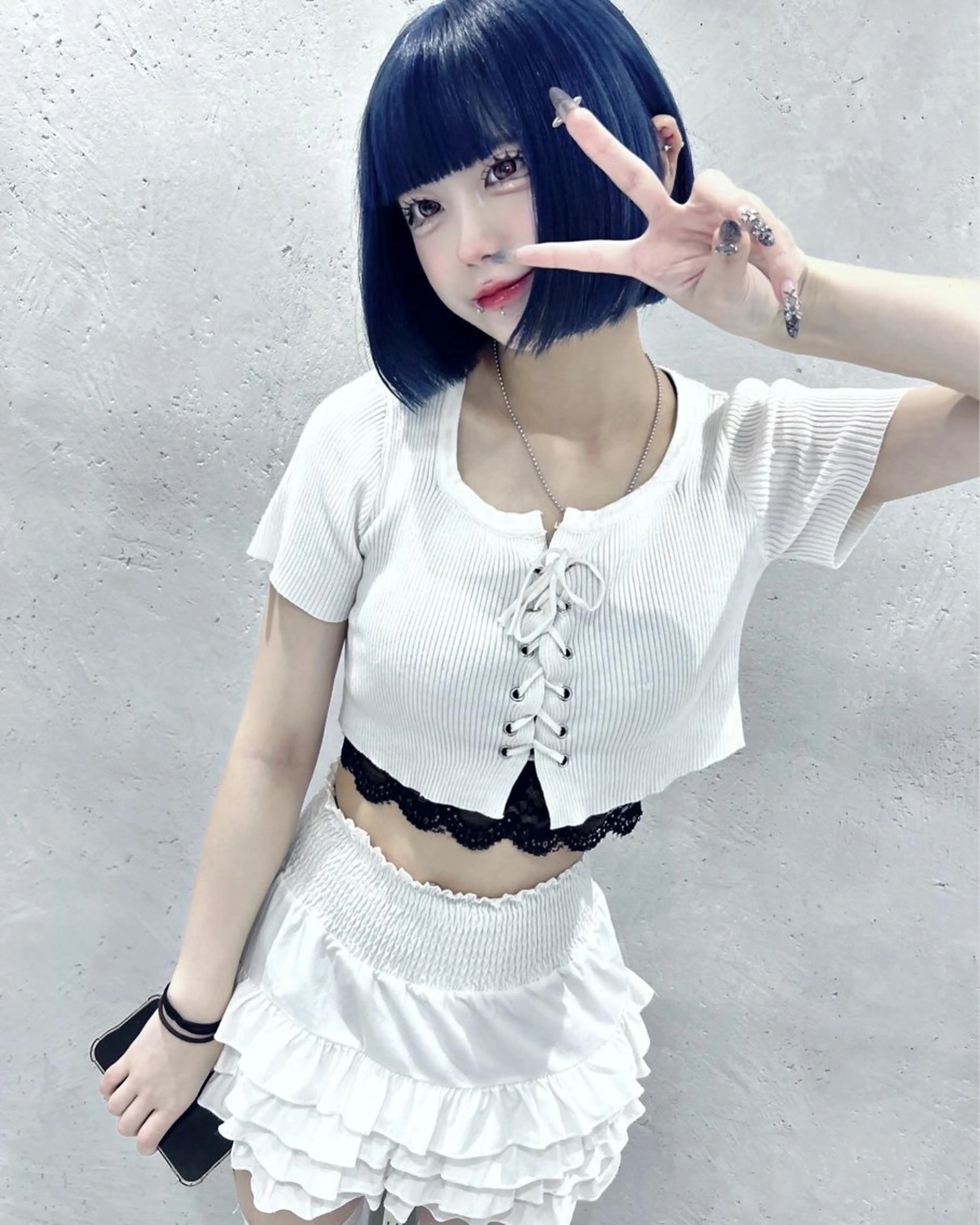 ショート カラー ハイトーンカラー ハイトーン/レイヤー /迫田龍明のヘアスタイル