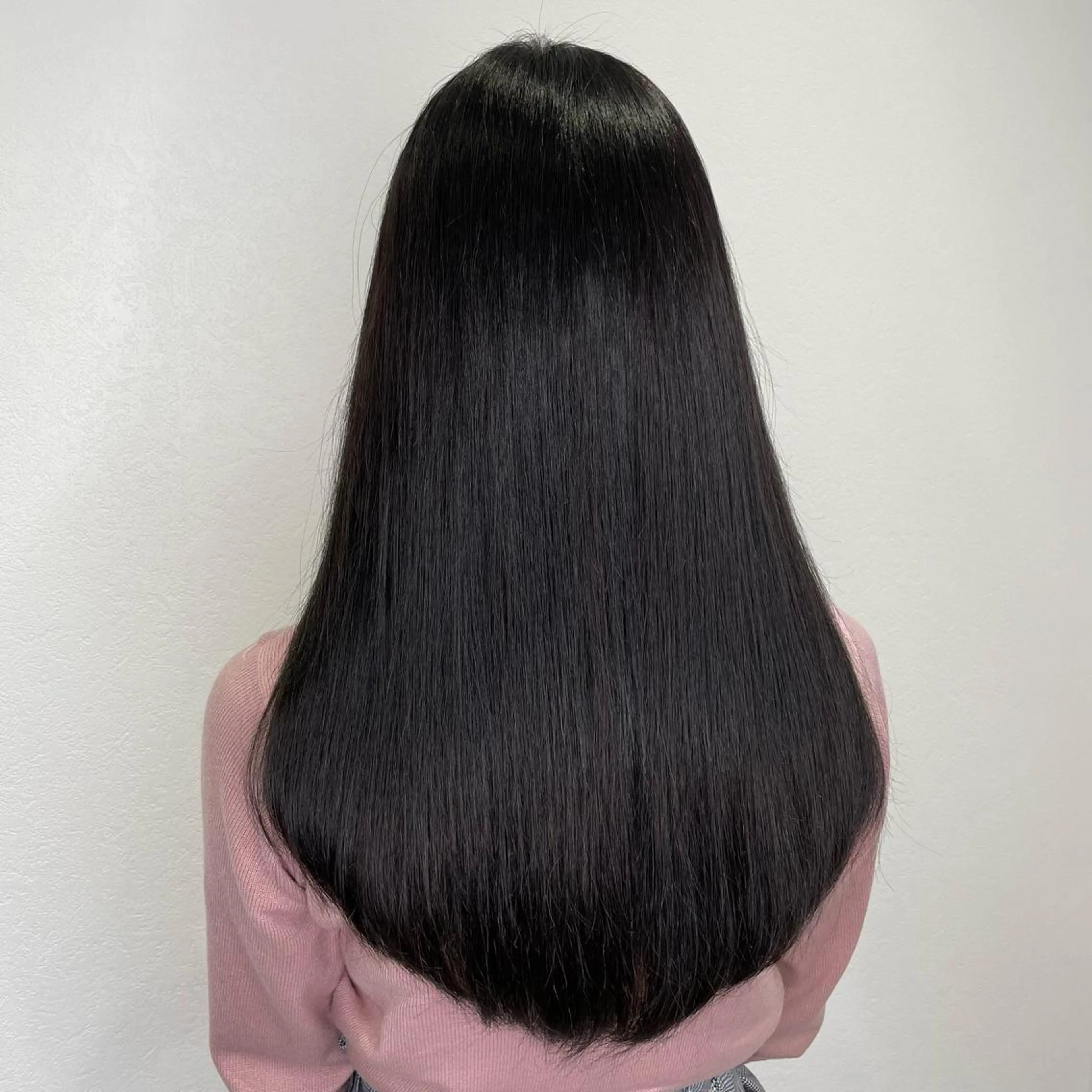 セミロング カラー シールエクステ エクステ 髪質改善 トリートメント ヘアカラー トリートメント エクステ 池袋🧡ダブルカラー /馴染ませエクステのヘアスタイル
