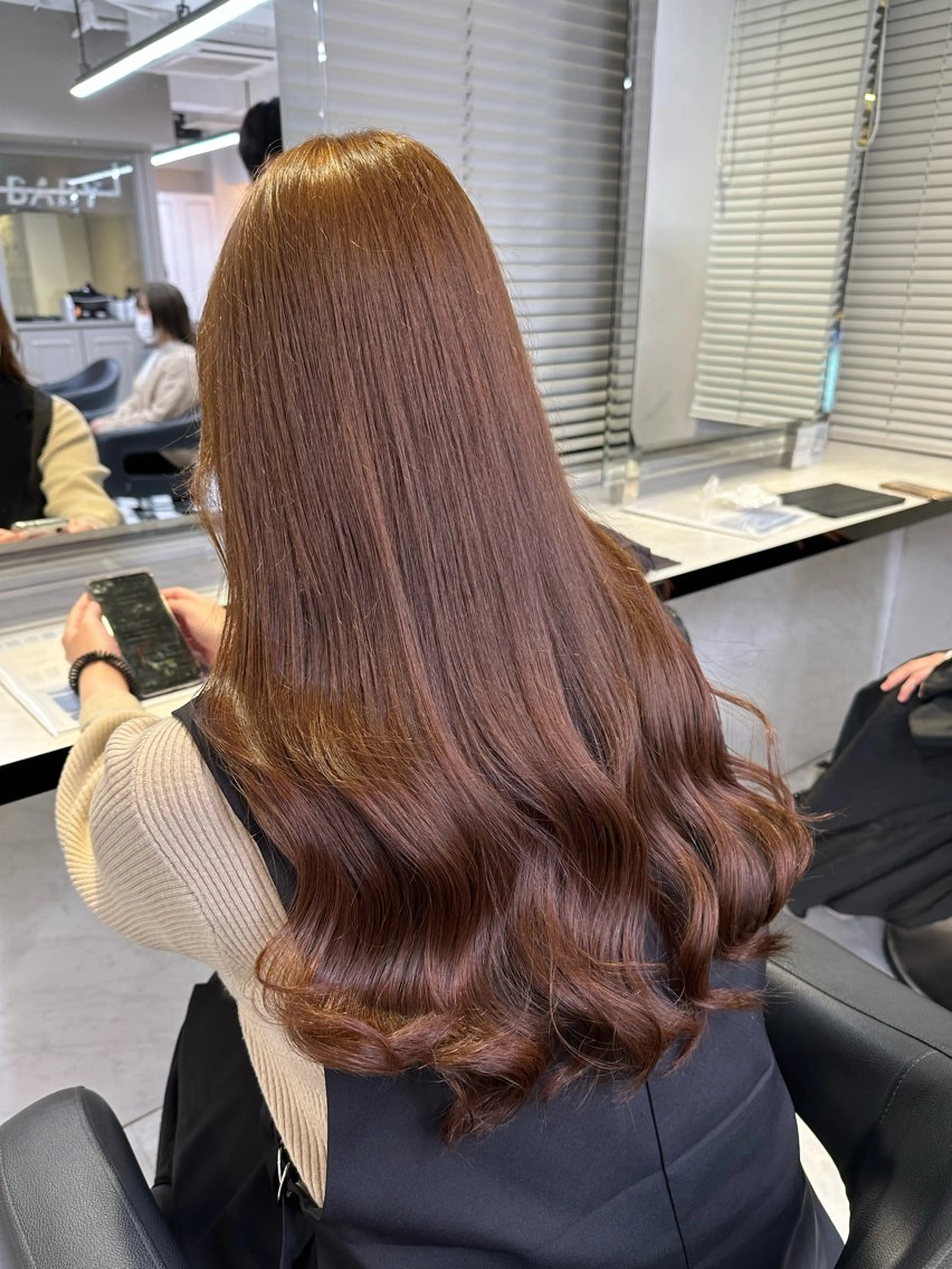 ロング ヘアカラー トリートメント ナチュラルhair 🌿meariのヘアスタイル