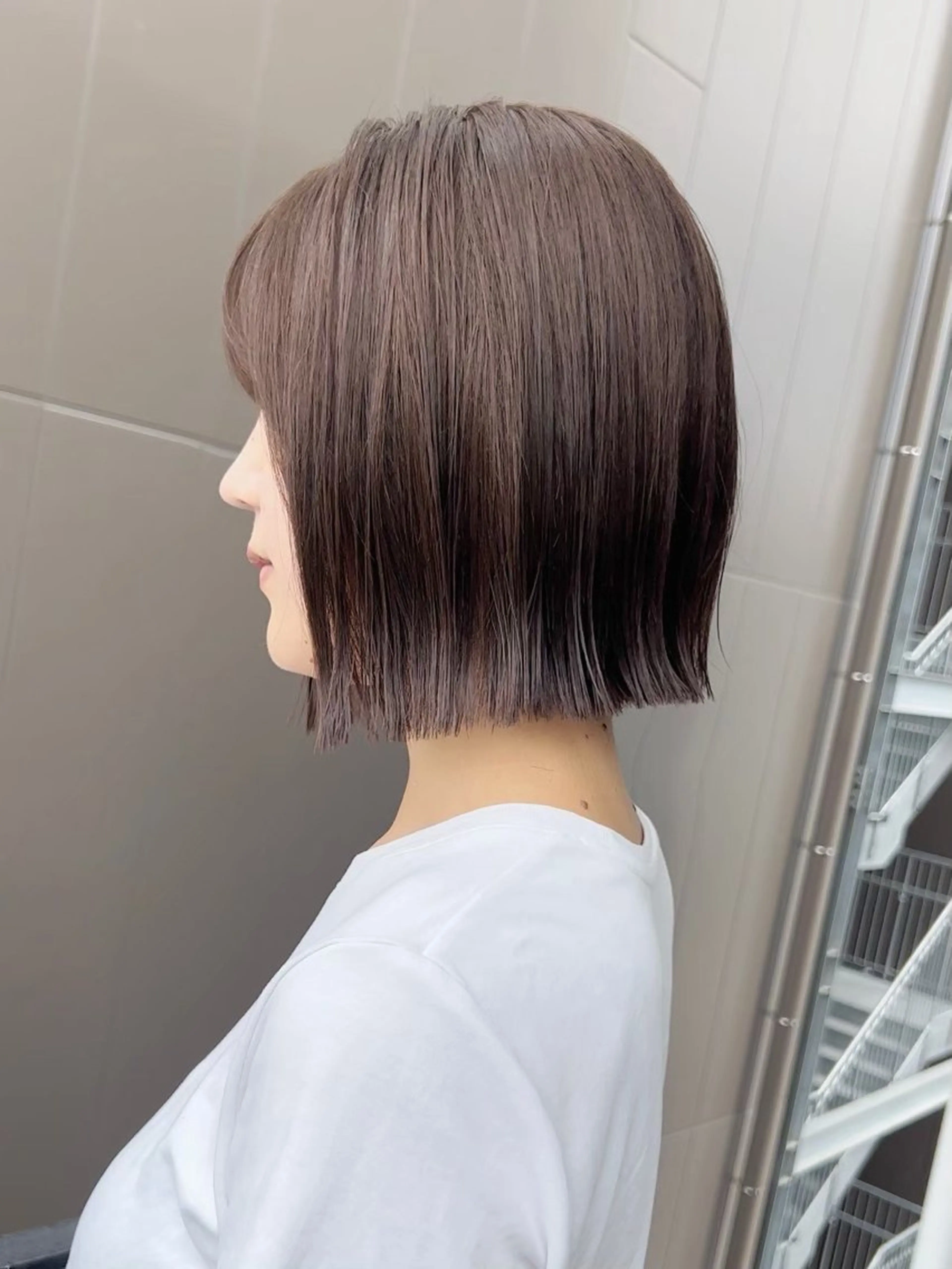 ミディアム 銀座/美髪矯正 レイヤー/あおのヘアスタイル