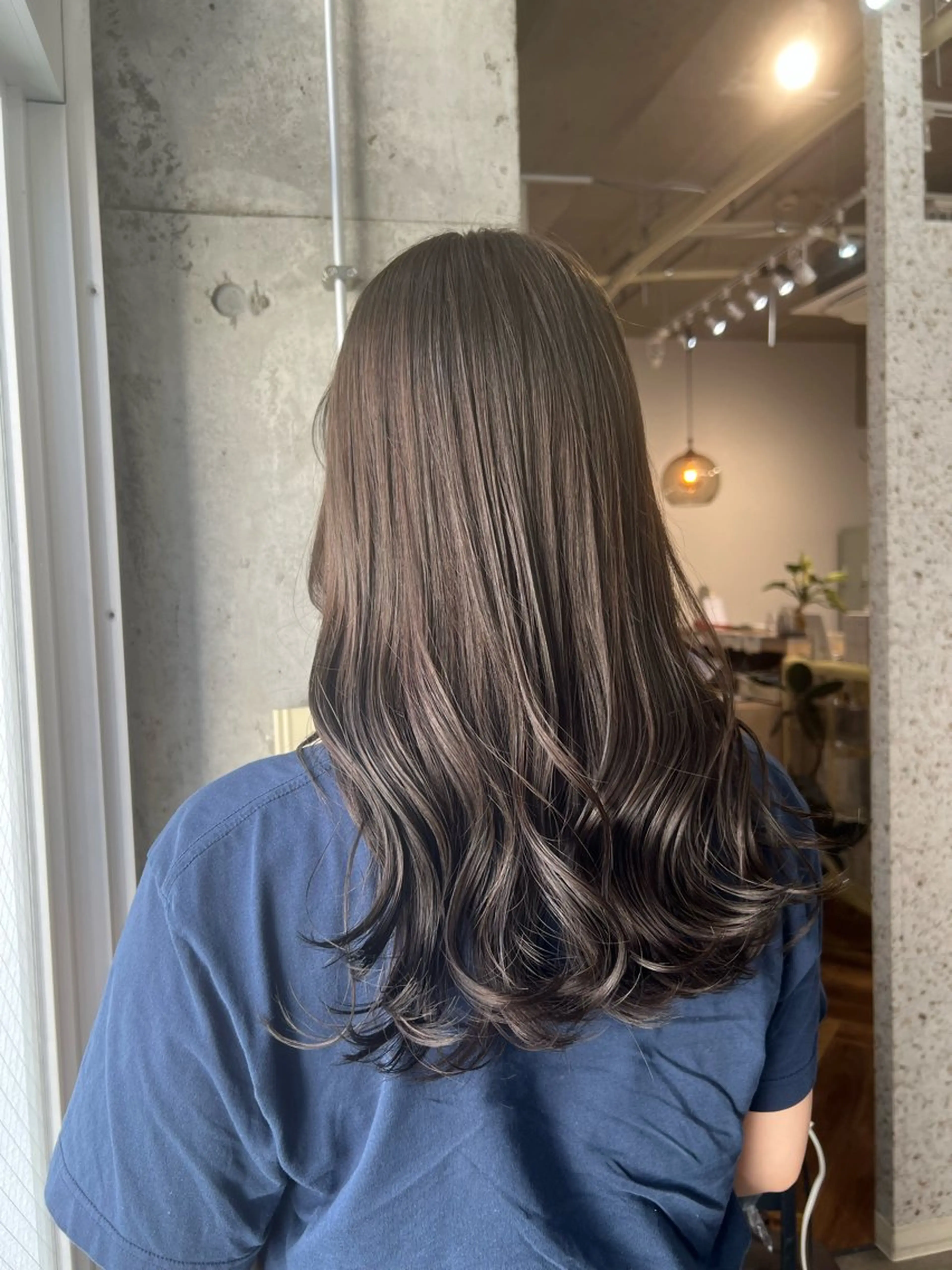 ロング カラー グレージュ オリーブグレージュ オリーブグレー ヘアカラー Ayaka🩰🎀 ガーリー/暖色♡のヘアスタイル