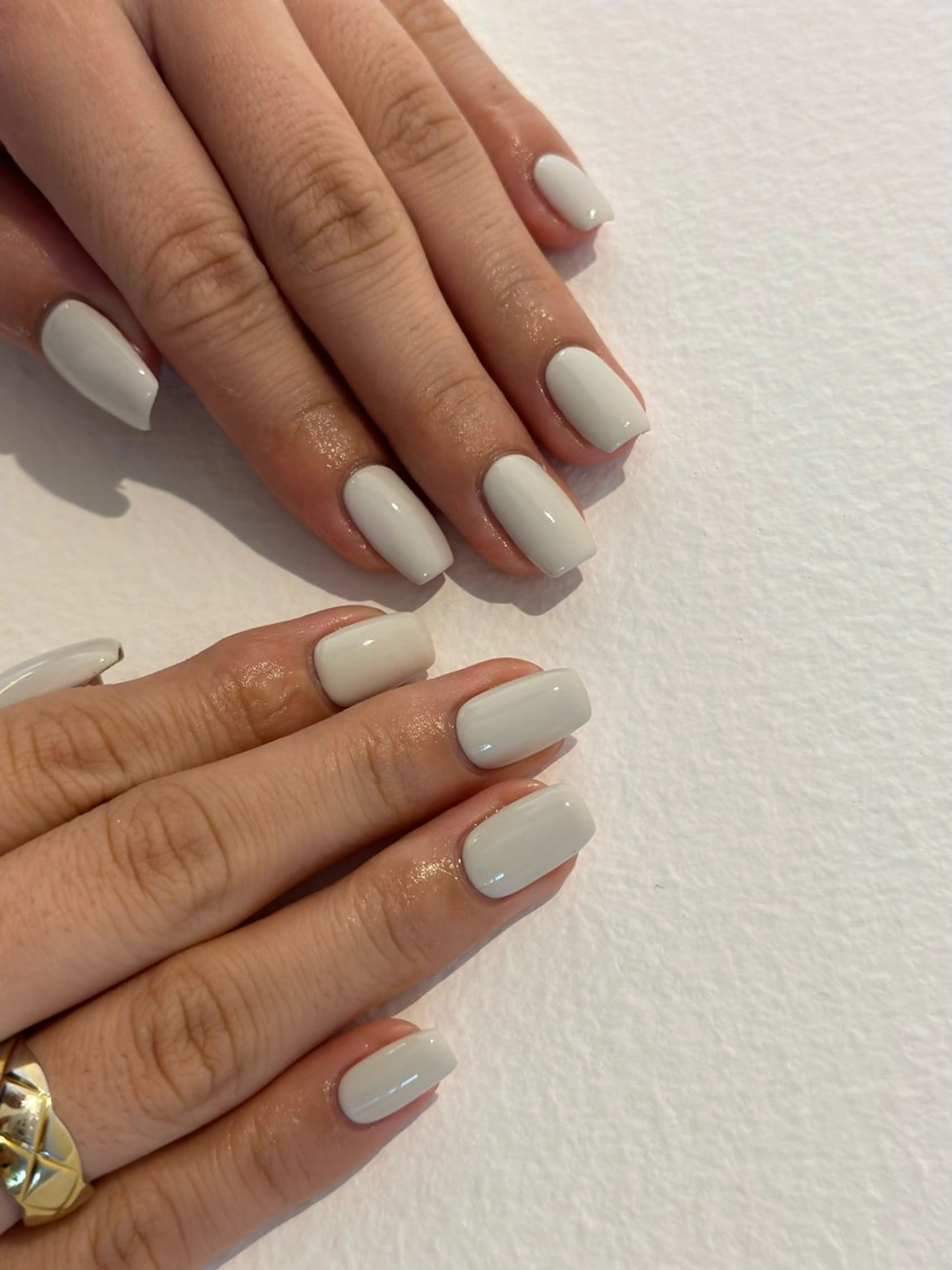 ネイル ワンカラーネイル ハンドネイル Flow nail所属・山本 七海のネイルデザイン