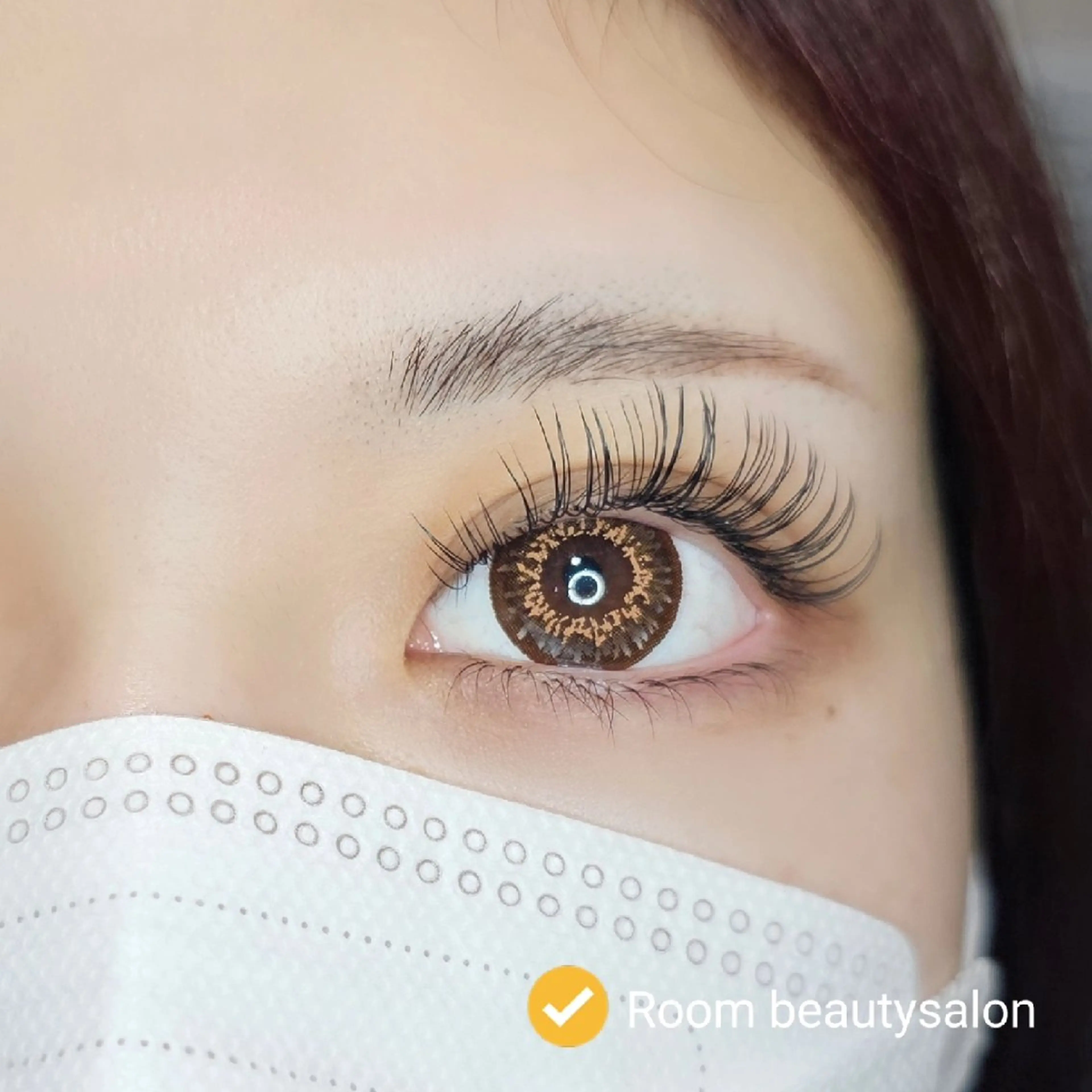 マツエク・マツパ マツエク Room beautysalon所属・Room   〔 YUI 〕のマツエク・マツパデザイン