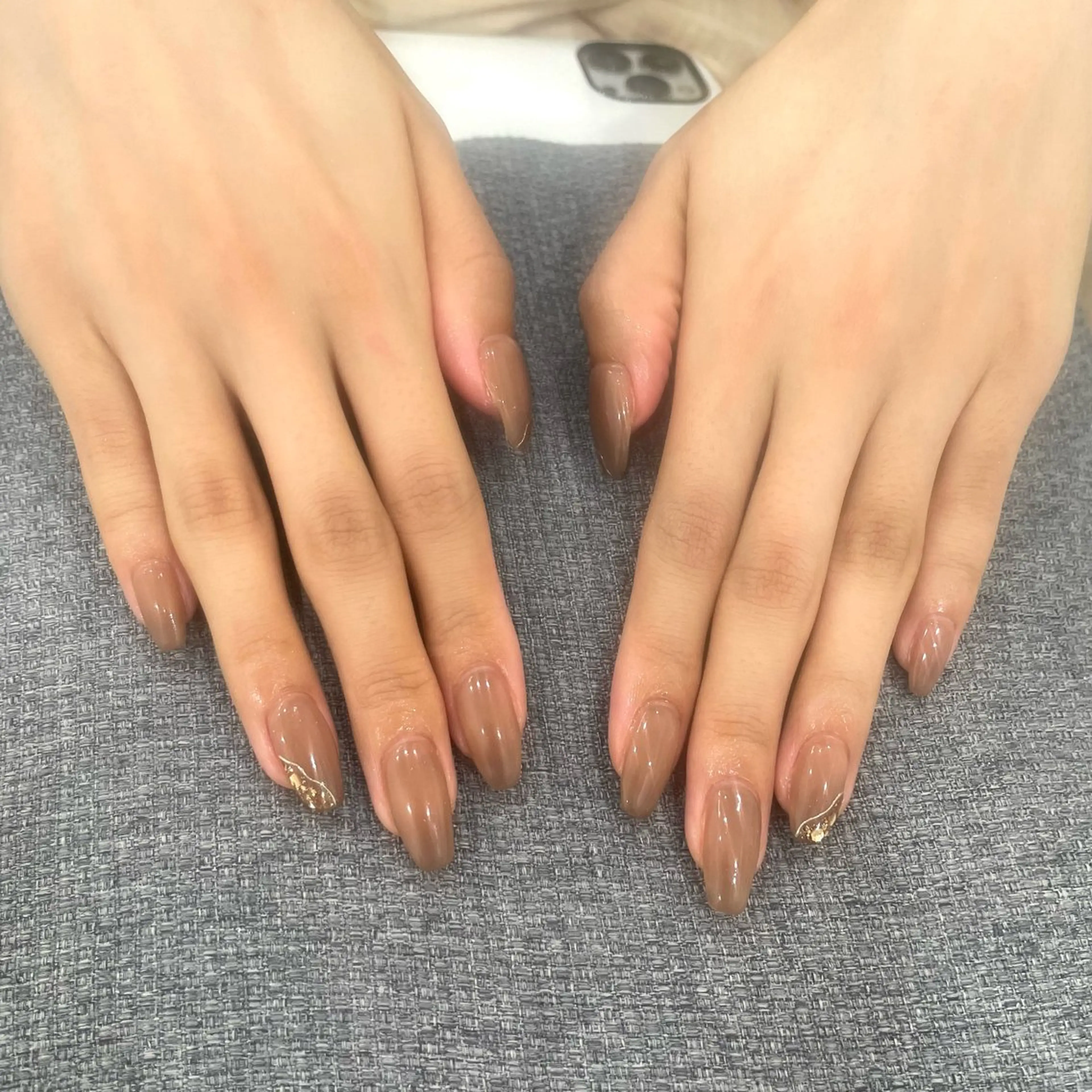 ネイル シンプルネイル LUCULIA 西山のネイルデザイン