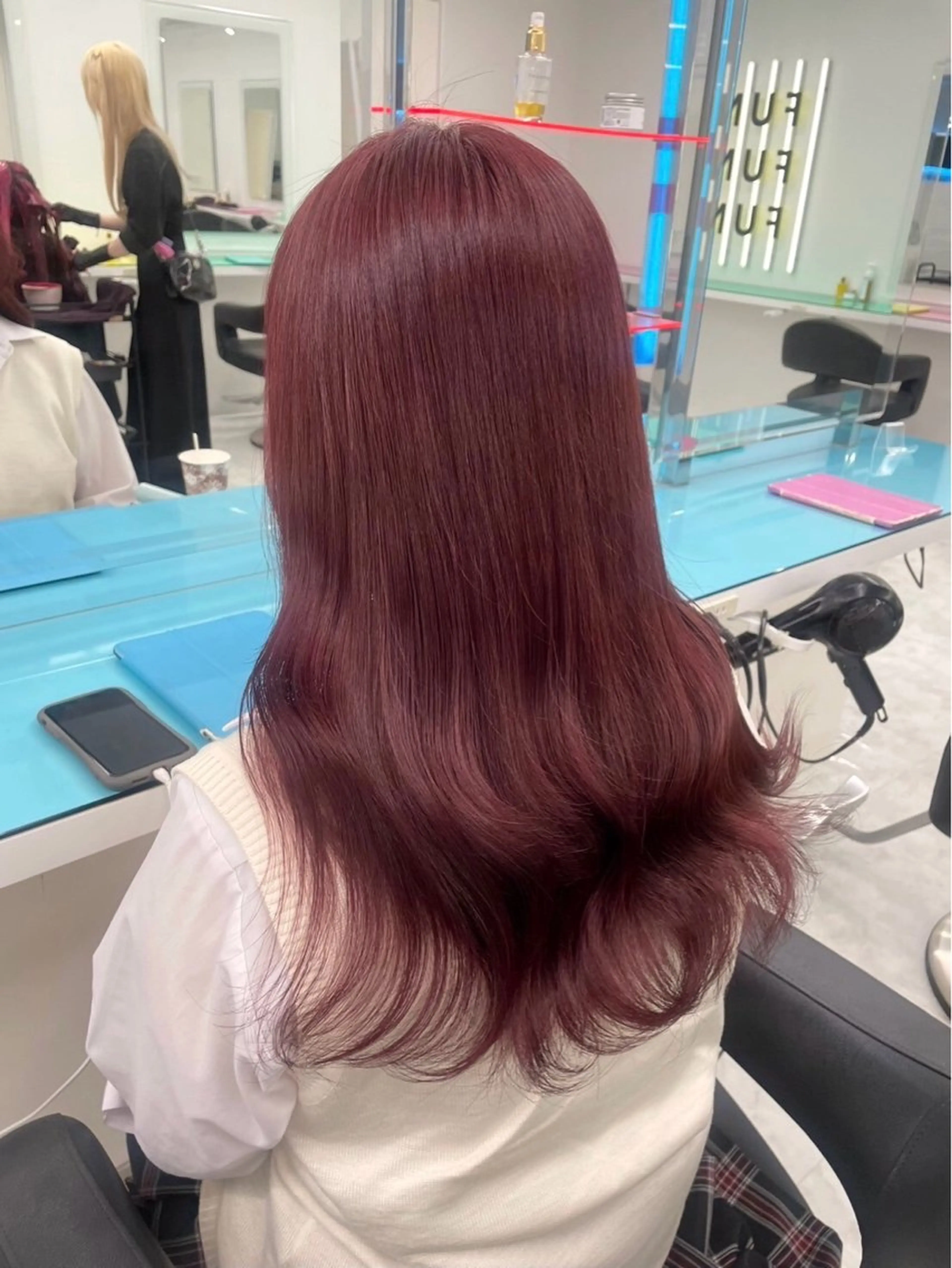 カラー 🍒暖色艶カラー 🍒FUKA🍒横浜のヘアスタイル