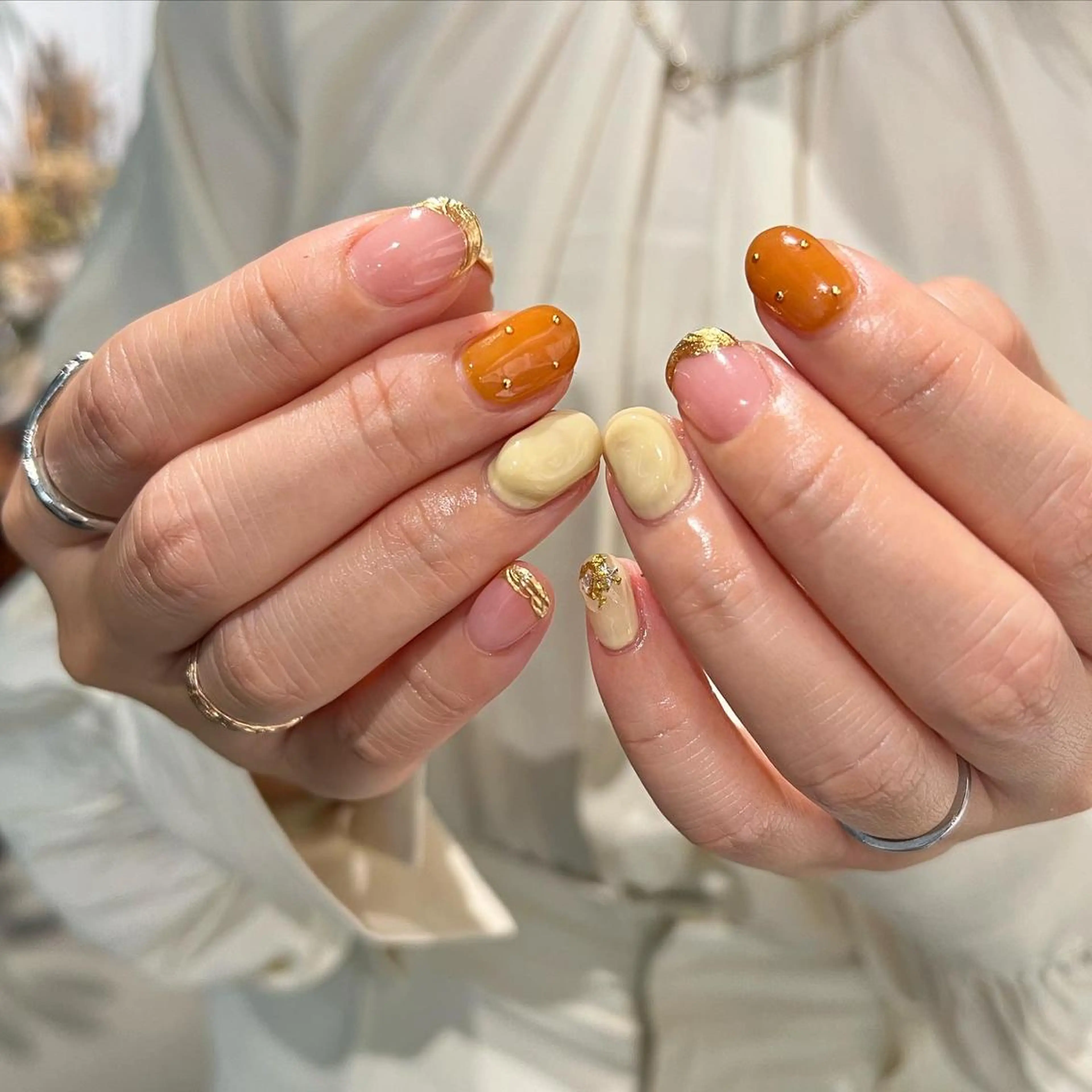 ネイル アートネイル 持ち込み Nico所属・Nico🌛 Karenのネイルデザイン