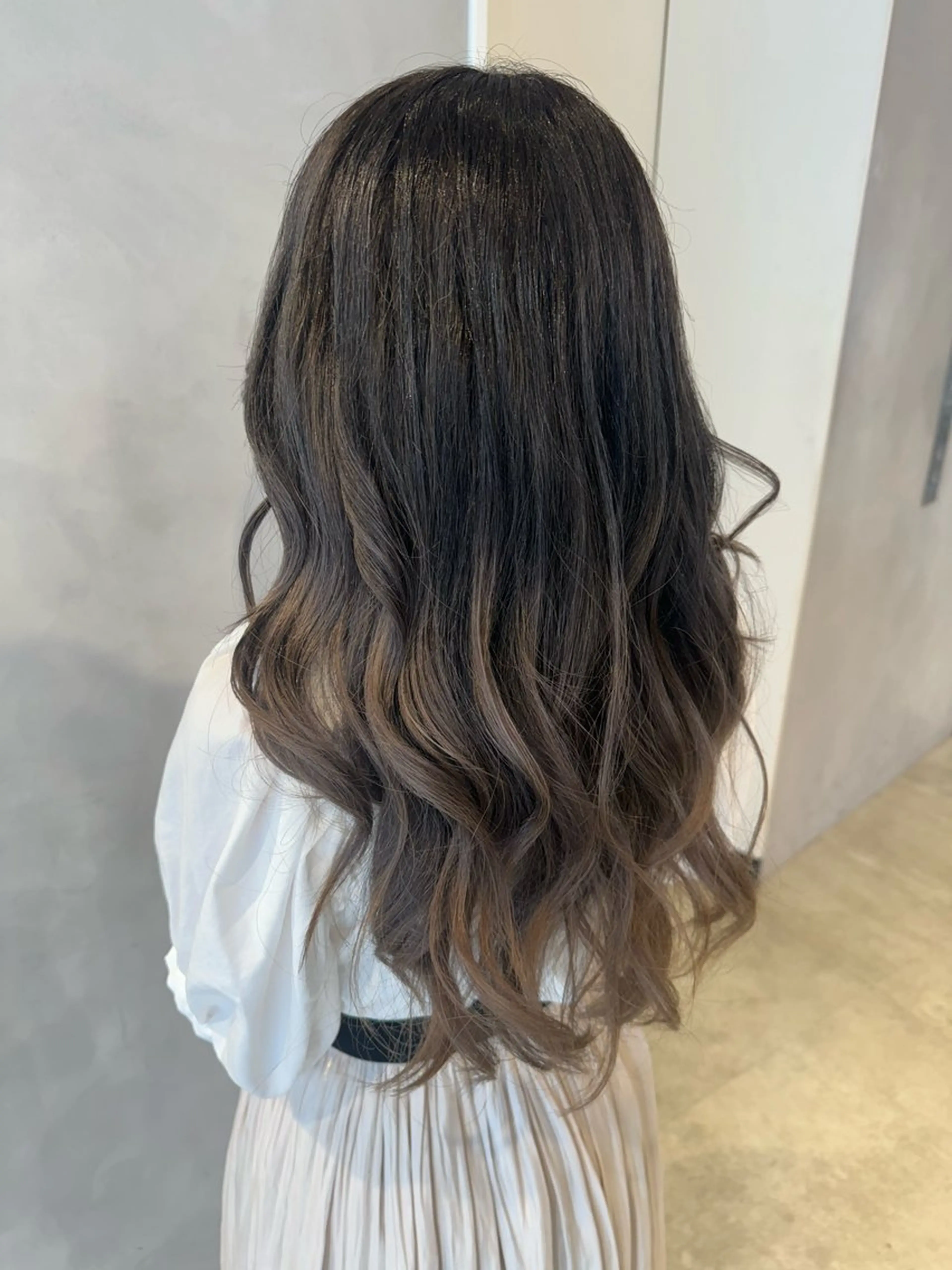 カラー カット ヘアカラー トリートメント 透明感カラー✨艶髪 制作🌱山根あゆみのヘアスタイル