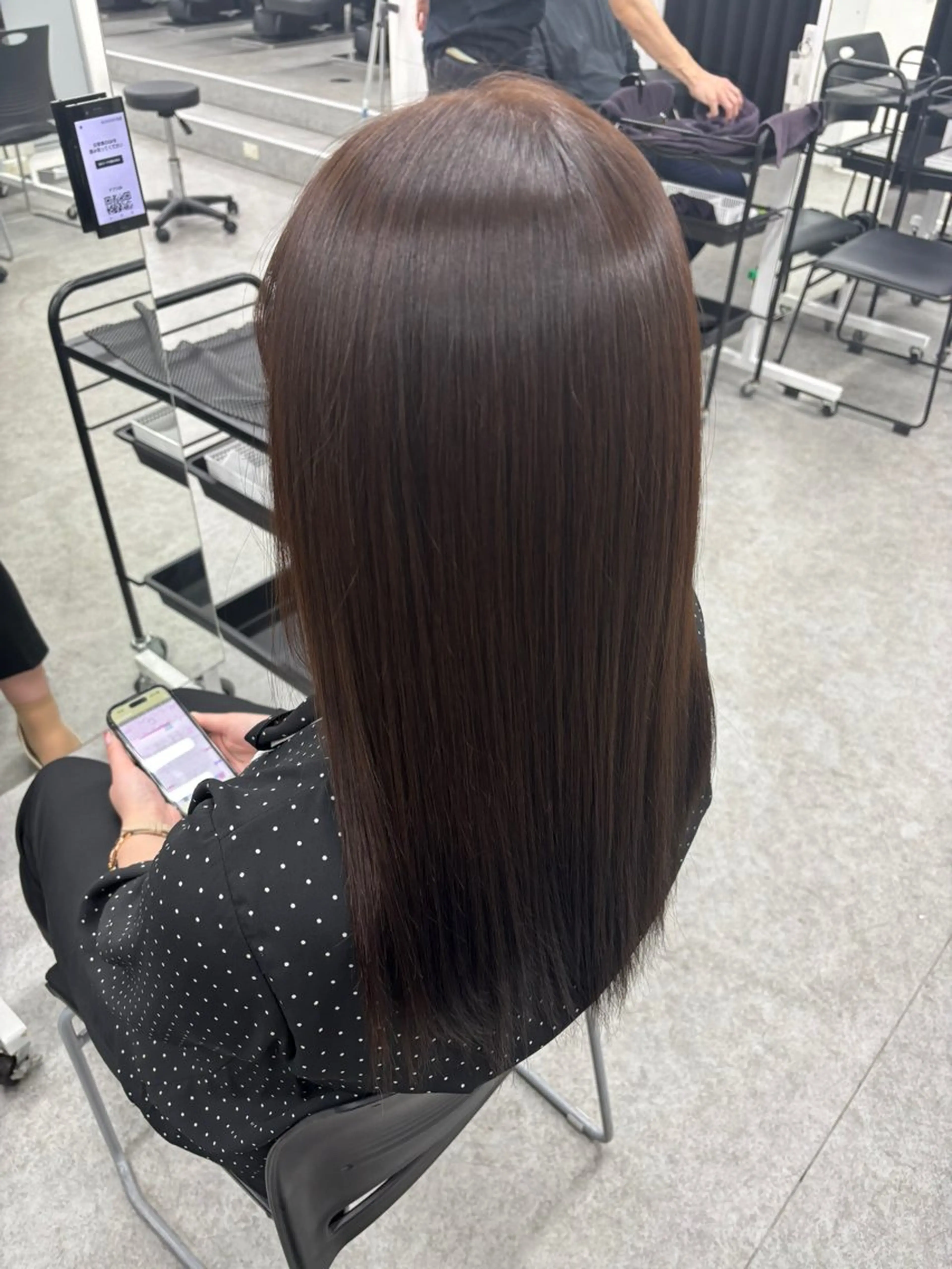 ロング カラー ヘアカラー トリートメント 韓国トレンドヘア🤍 Chima🤍のヘアスタイル