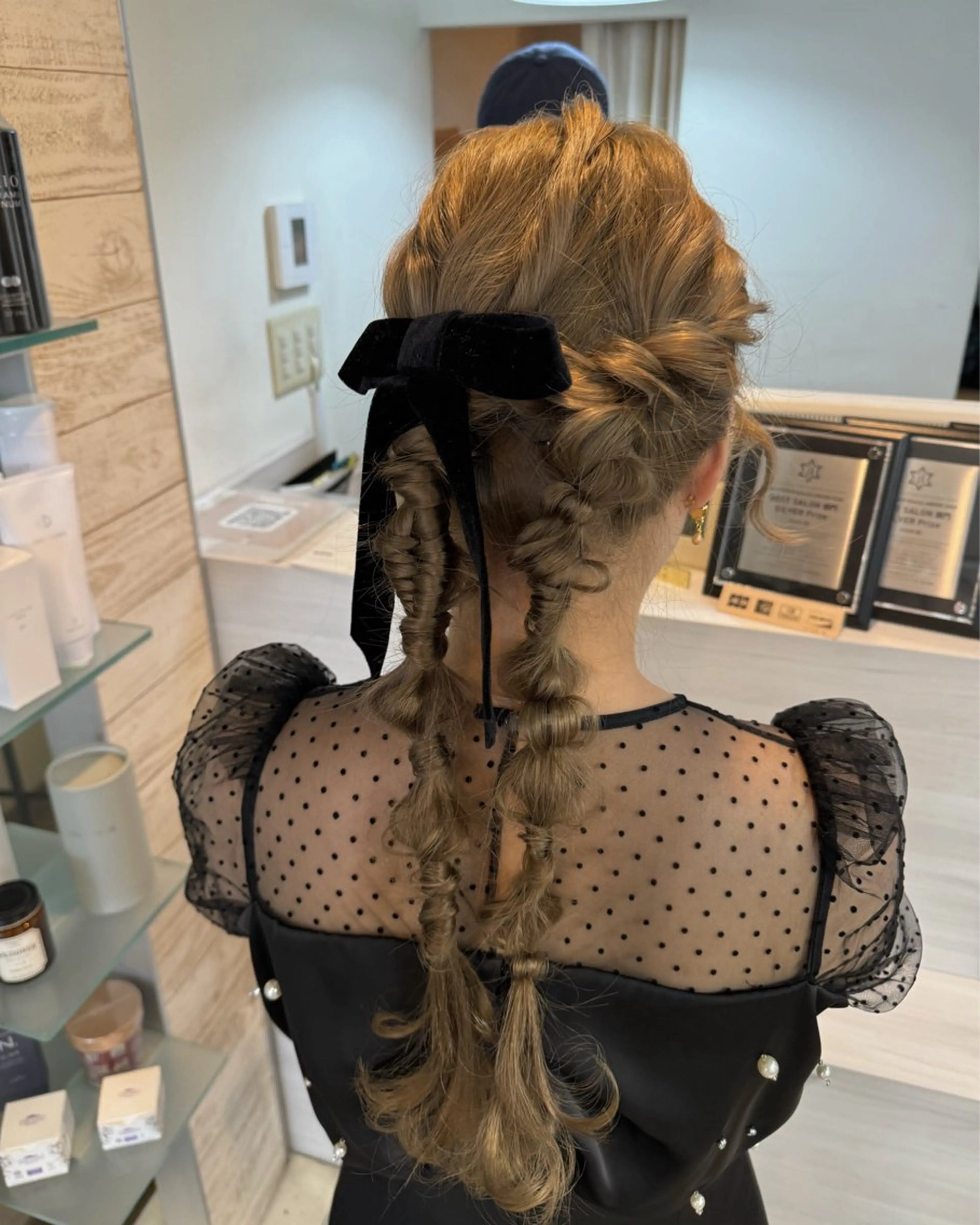 ヘアアレンジ ヘアセット 門野 優羽のヘアスタイル