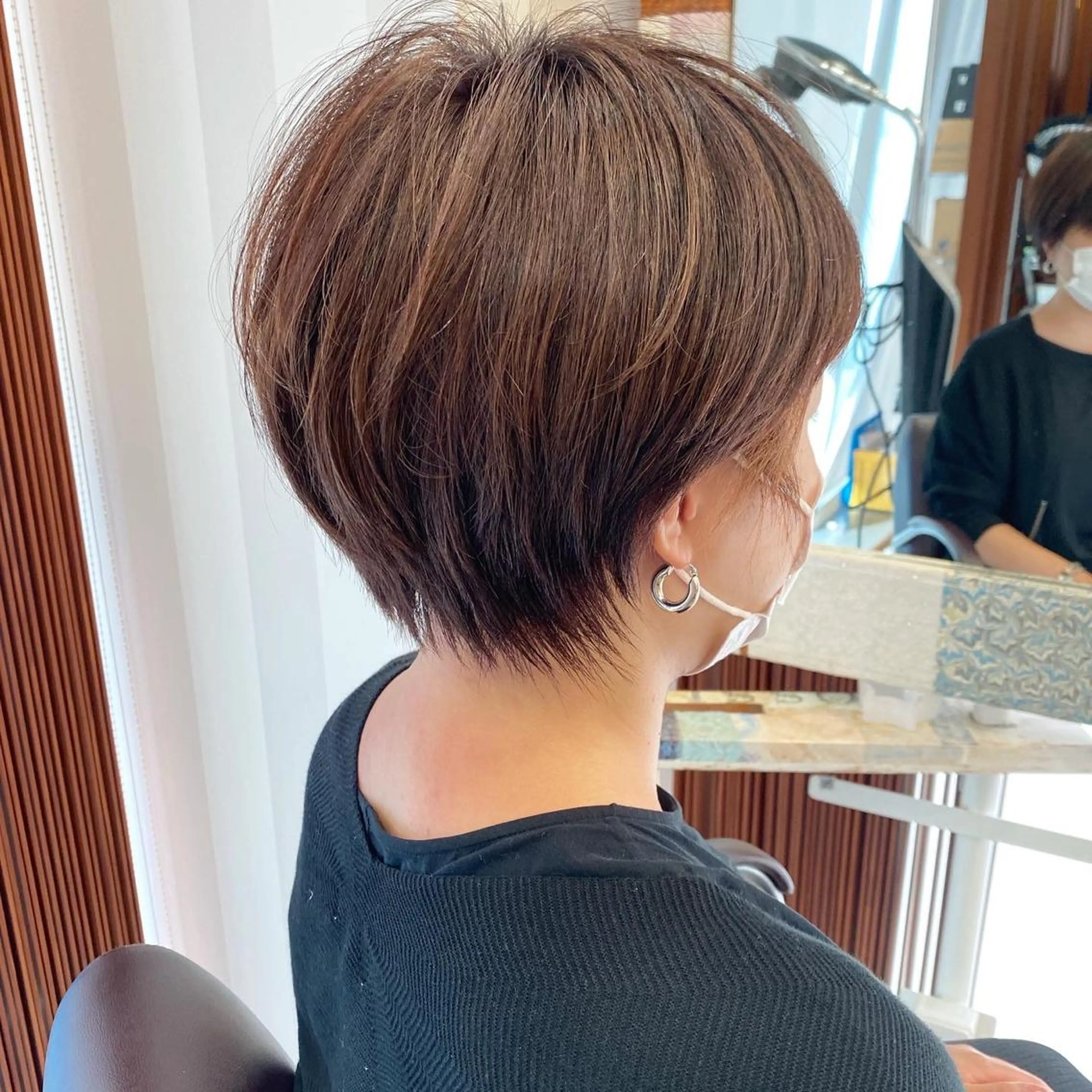 ✂️似合わせカット+グレイカラーの写真