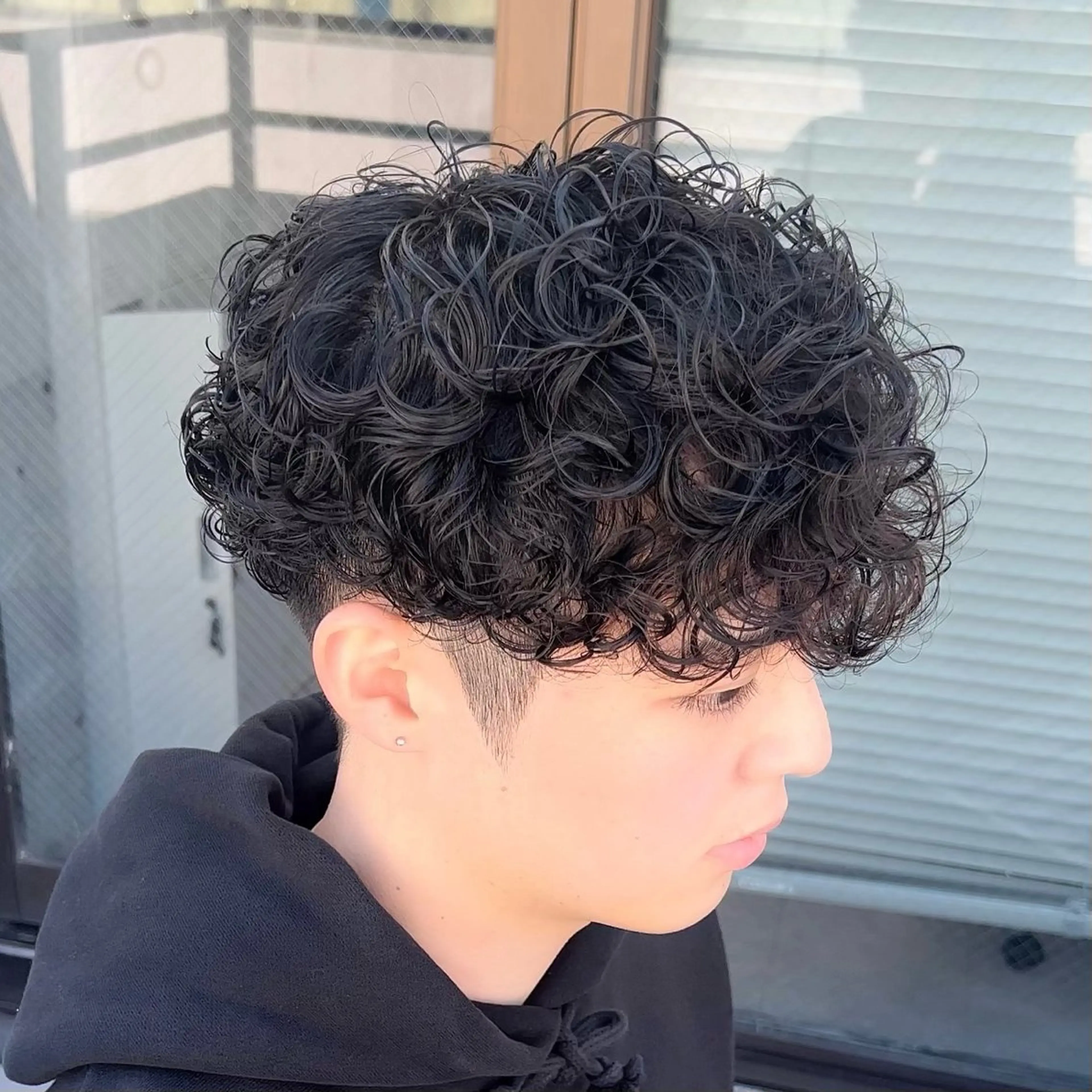 パーマ メンズ メンズパーマ プードルパーマ プードルパーマ カット パーマ 【メンズ特化美容師】 🐍NAO🐍のヘアスタイル