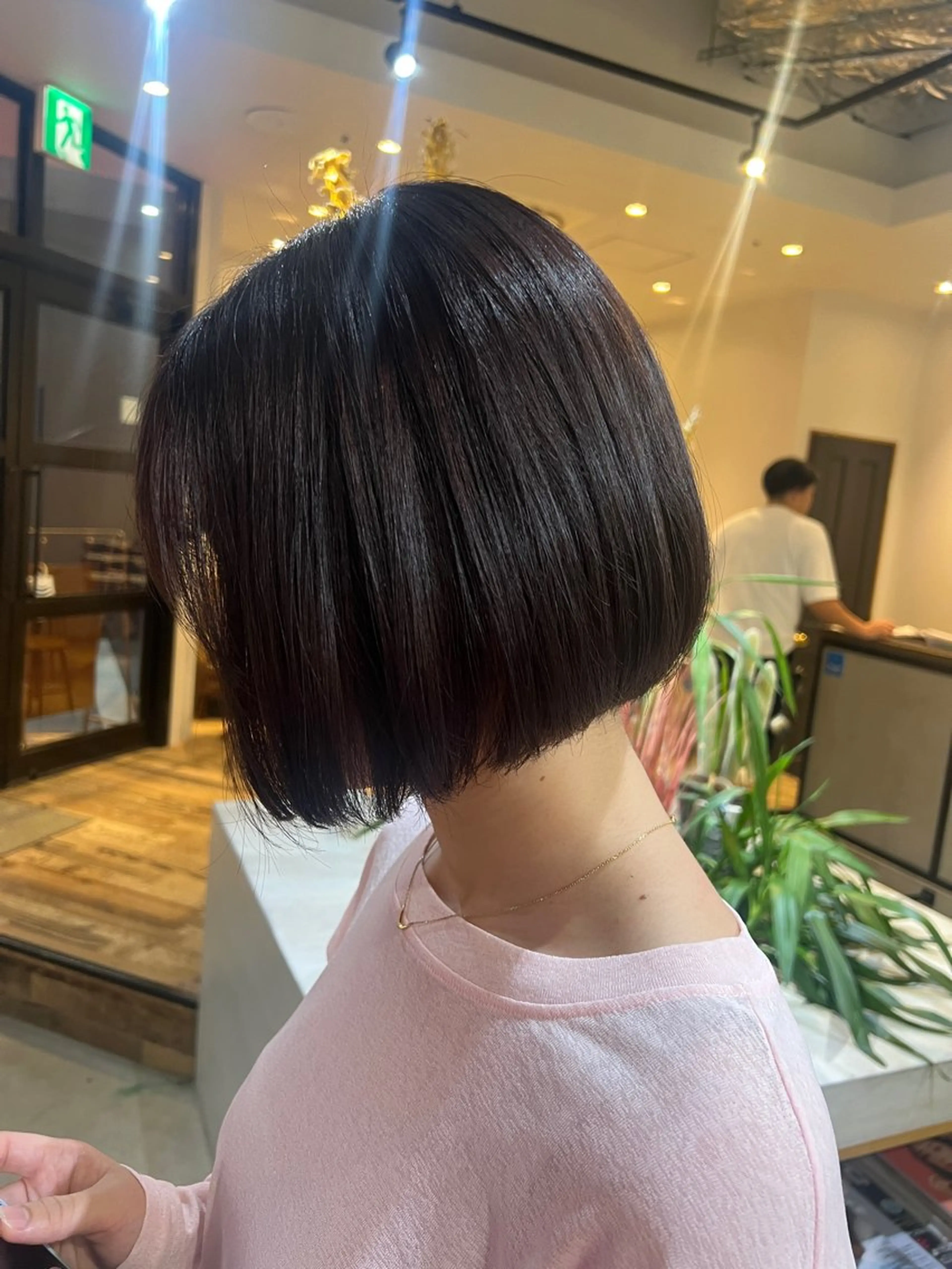 ショート カラー ラベンダーカラー beleefric 🩵黒木芽衣のヘアスタイル