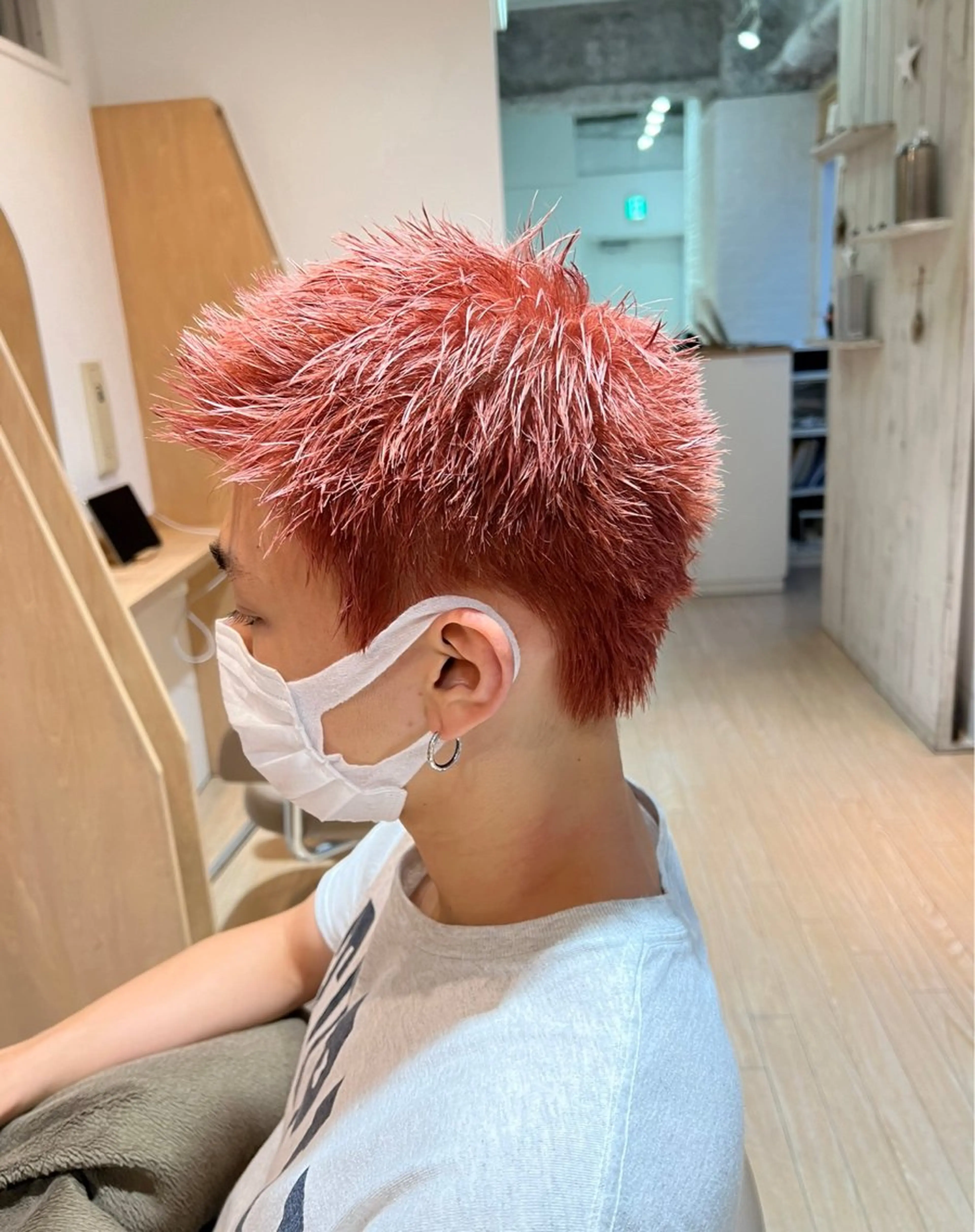 メンズ ヘアカラー ✨艶髪✨ 透明感カラー　Rinのヘアスタイル