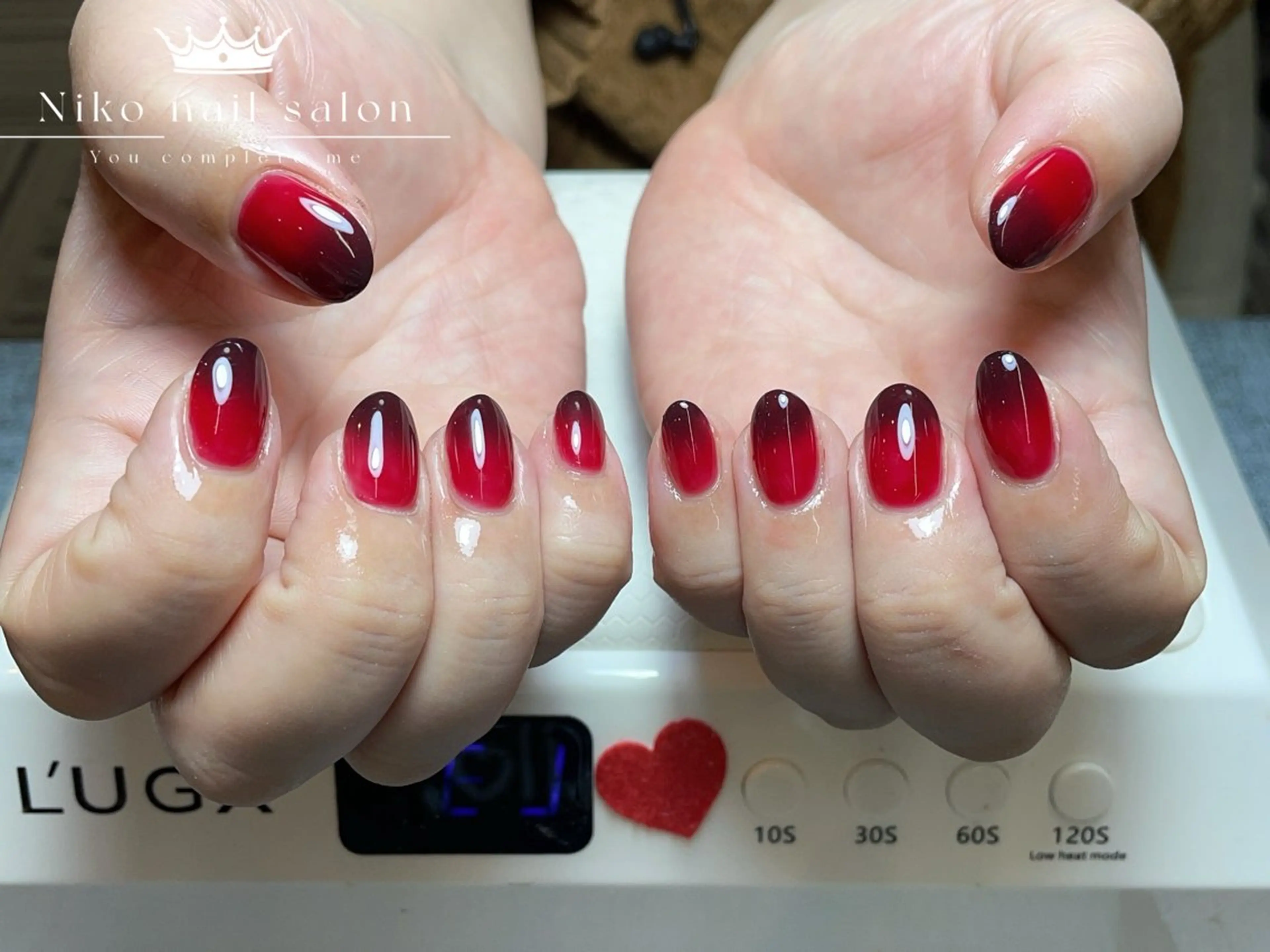 ネイル チークネイル フットネイル フレンチネイル ジェルネイル ガラスフレンチ 柚子 Nikoのネイルデザイン