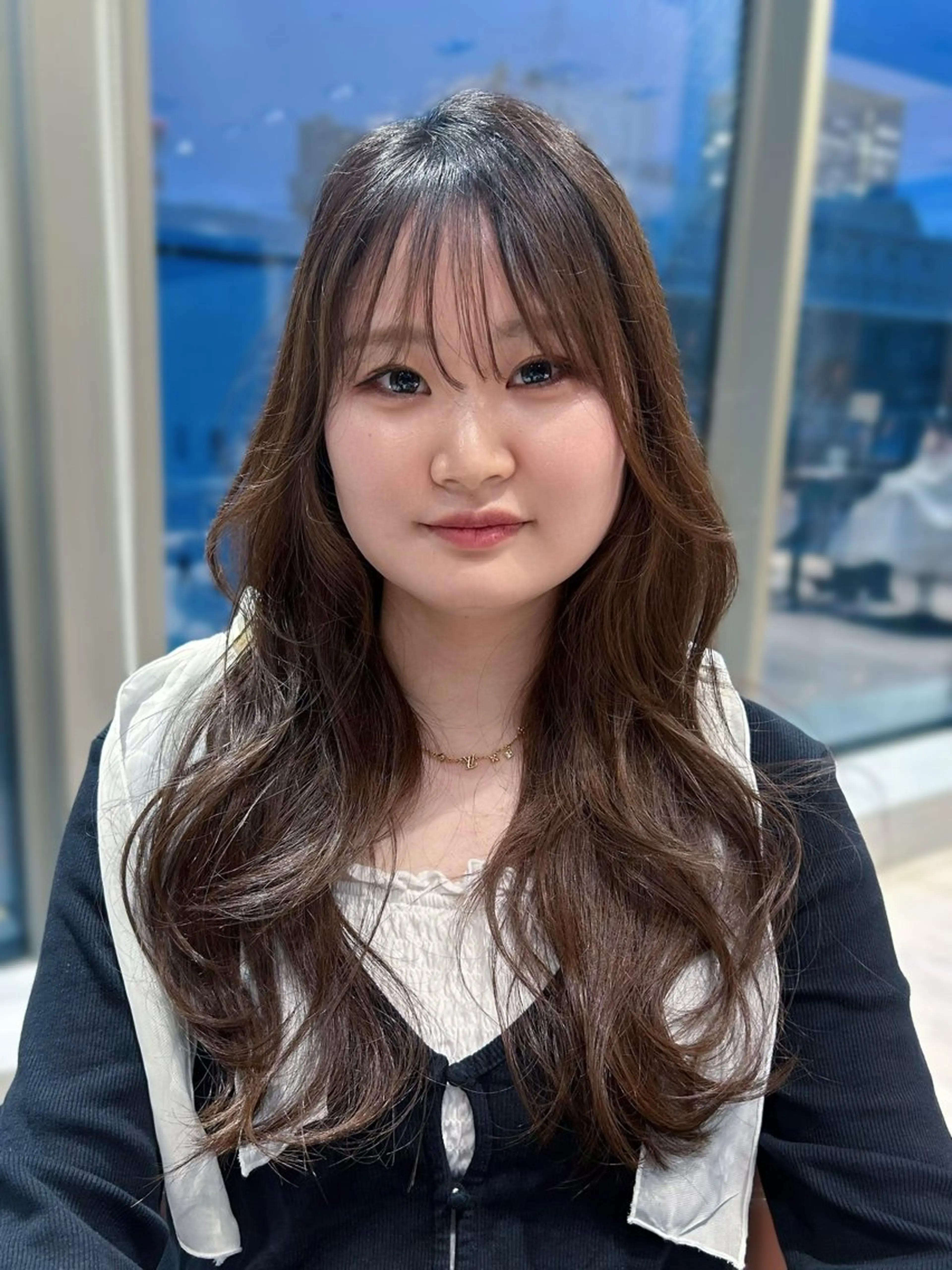 ロング カラー レイヤーカット ロング カット ヘアカラー トリートメント 髙木美緒🌿 レイヤー/アレンジのヘアスタイル