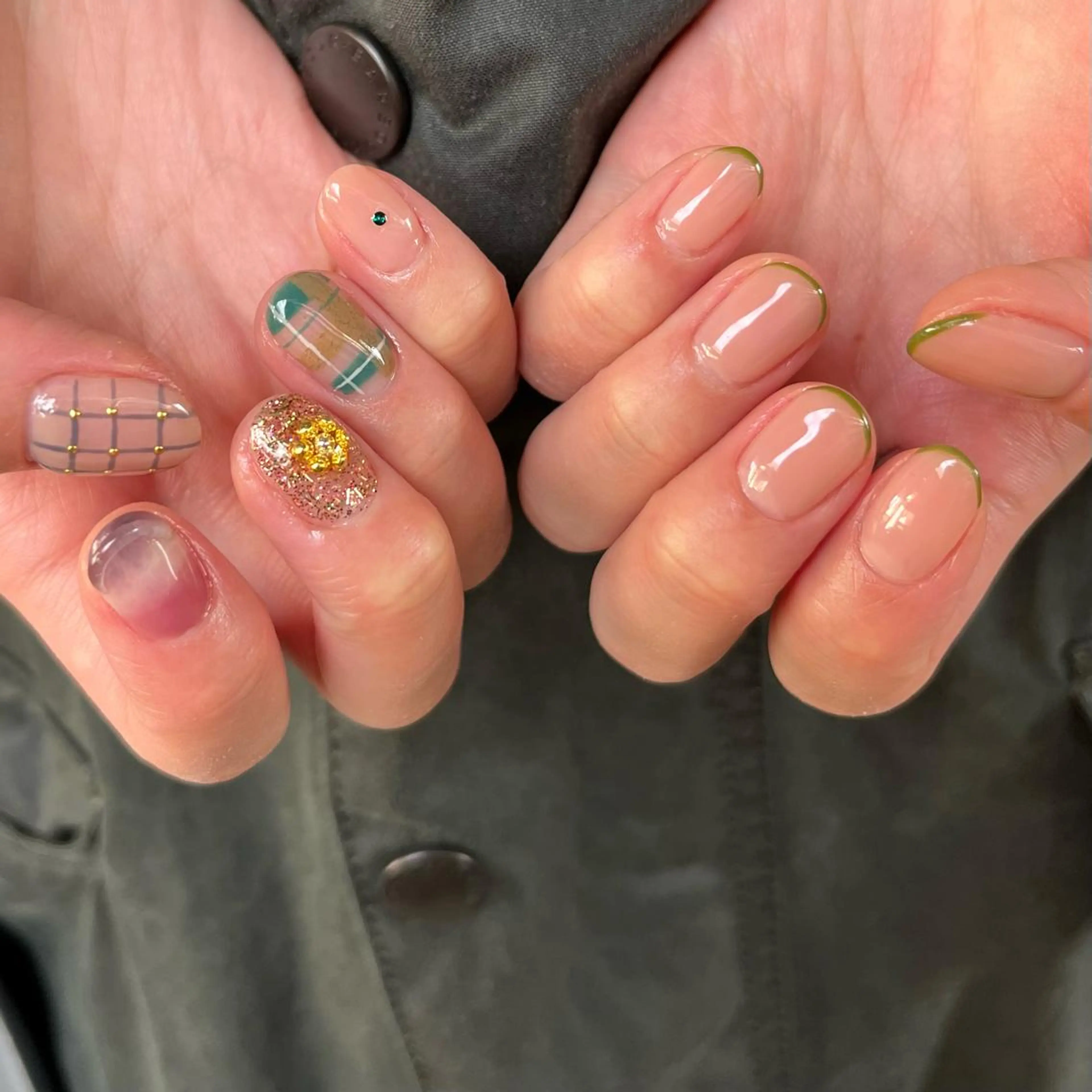 ネイル ハンドネイル nail salon O (en)所属・vegh. nail／阿波座のネイルデザイン