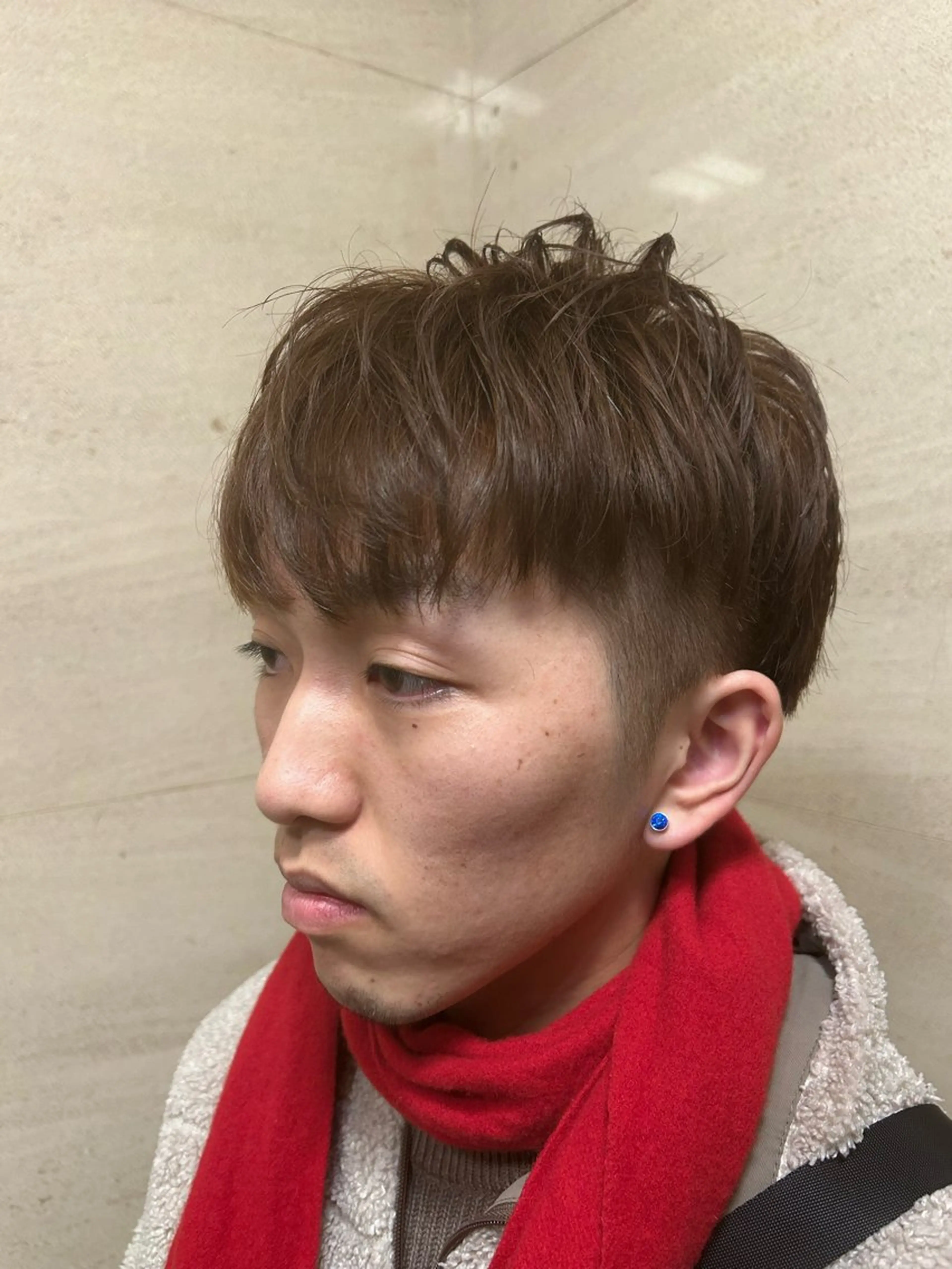 ショート カラー メンズ こうよう 。のヘアスタイル