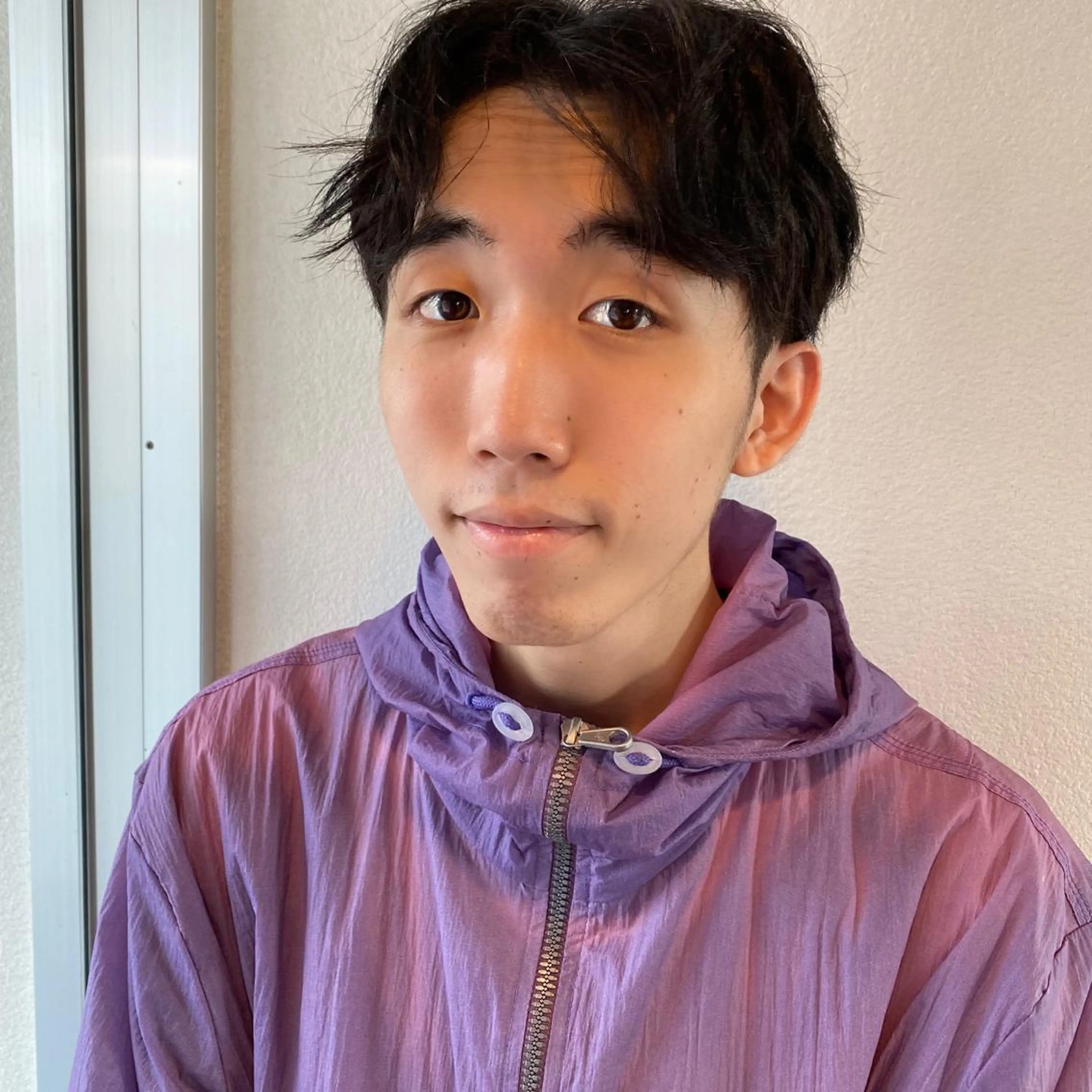 ショート パーマ ヘアアレンジ メンズ 坂尻 嘉珠也のヘアスタイル