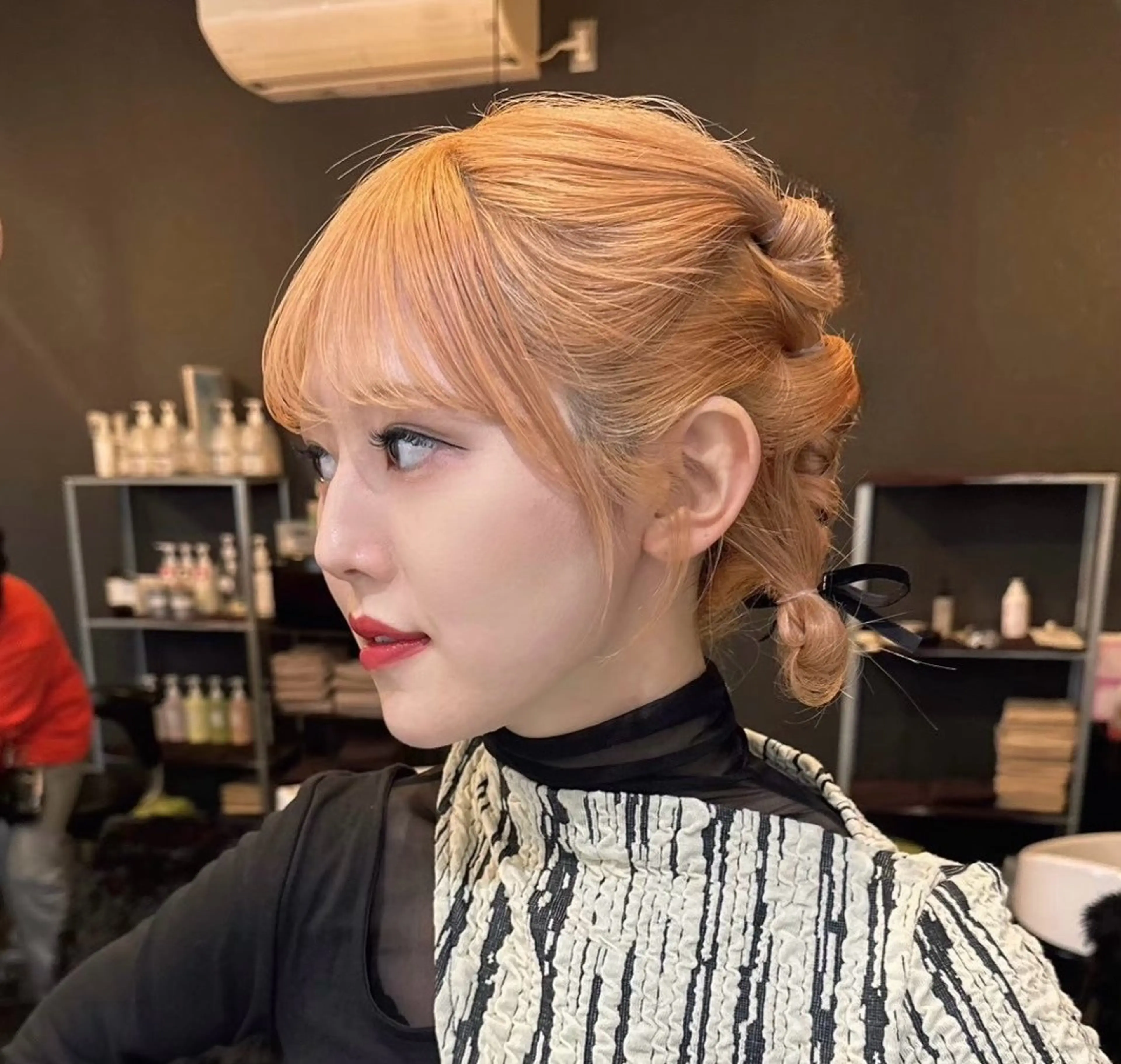 ミディアム カラー ヘアカラー ORGN.所属・二千華 /カラーモデル募集中のヘアスタイル
