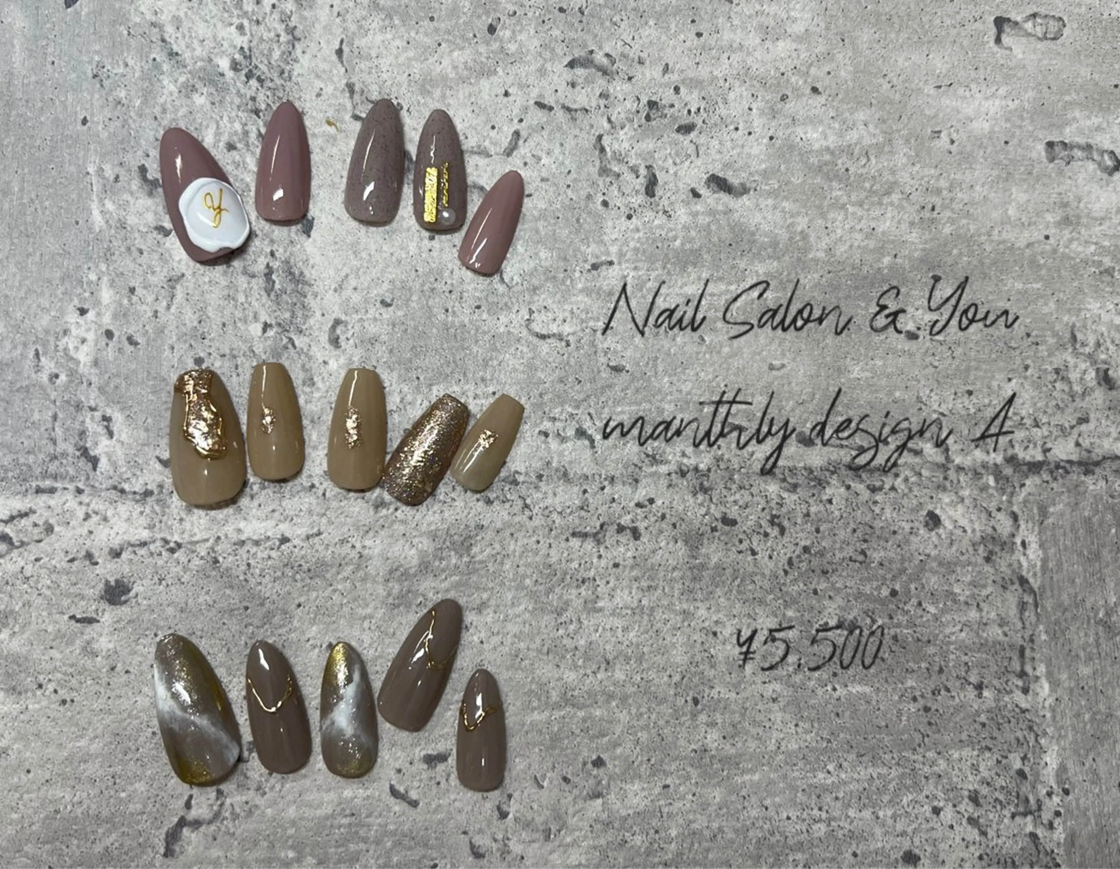 ネイル ハンドネイル Nail Salon &.Youのネイルデザイン