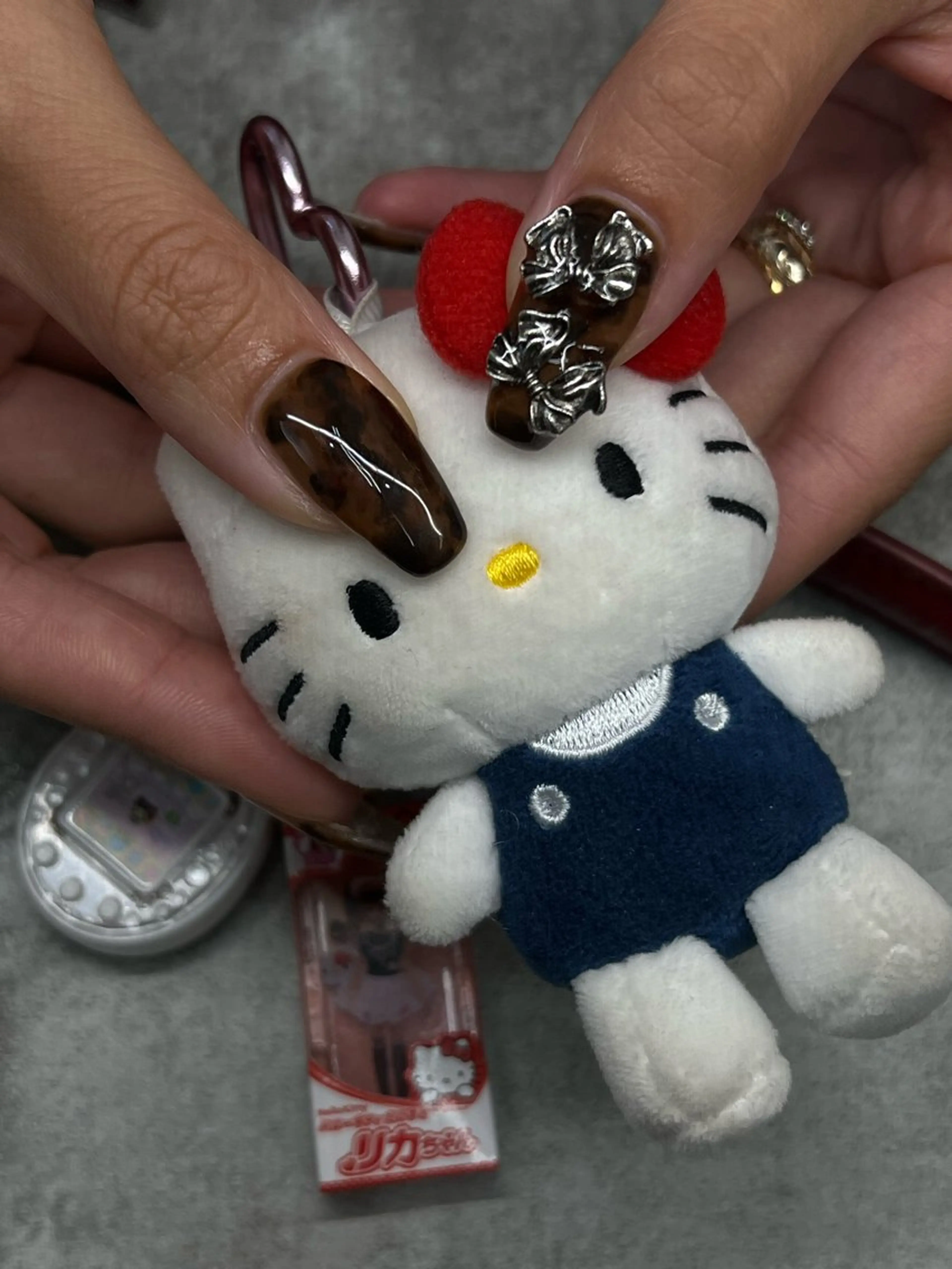 ネイル アニマル柄 べっ甲ネイル 韓国ネイル リボン Luann nail所属・Luann nail Sakiのその他イメージ