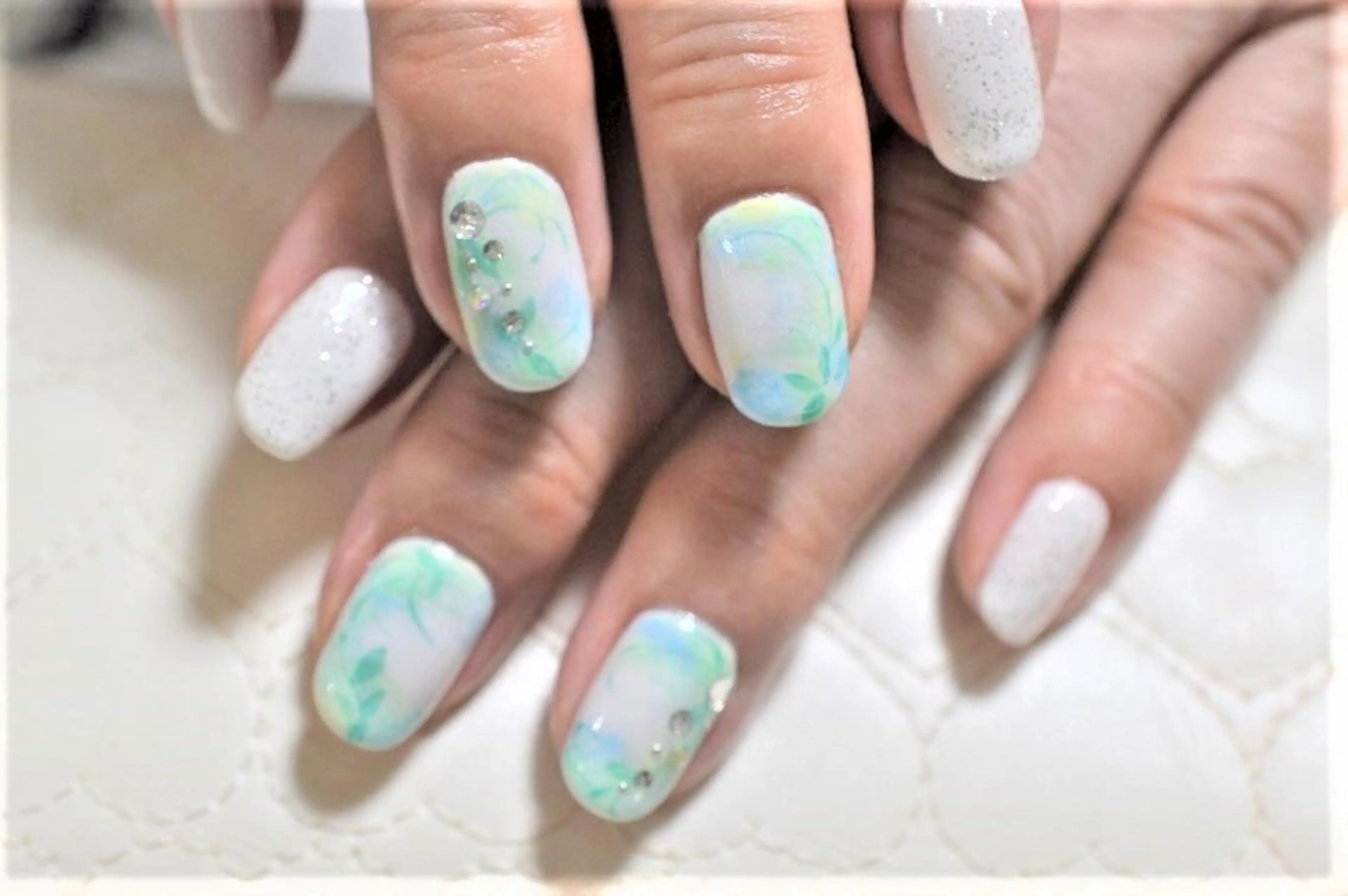 ネイル フットネイル ジェルネイル nail Haniel所属・半蔵門サロンハニエル 魅神 ちよのネイルデザイン