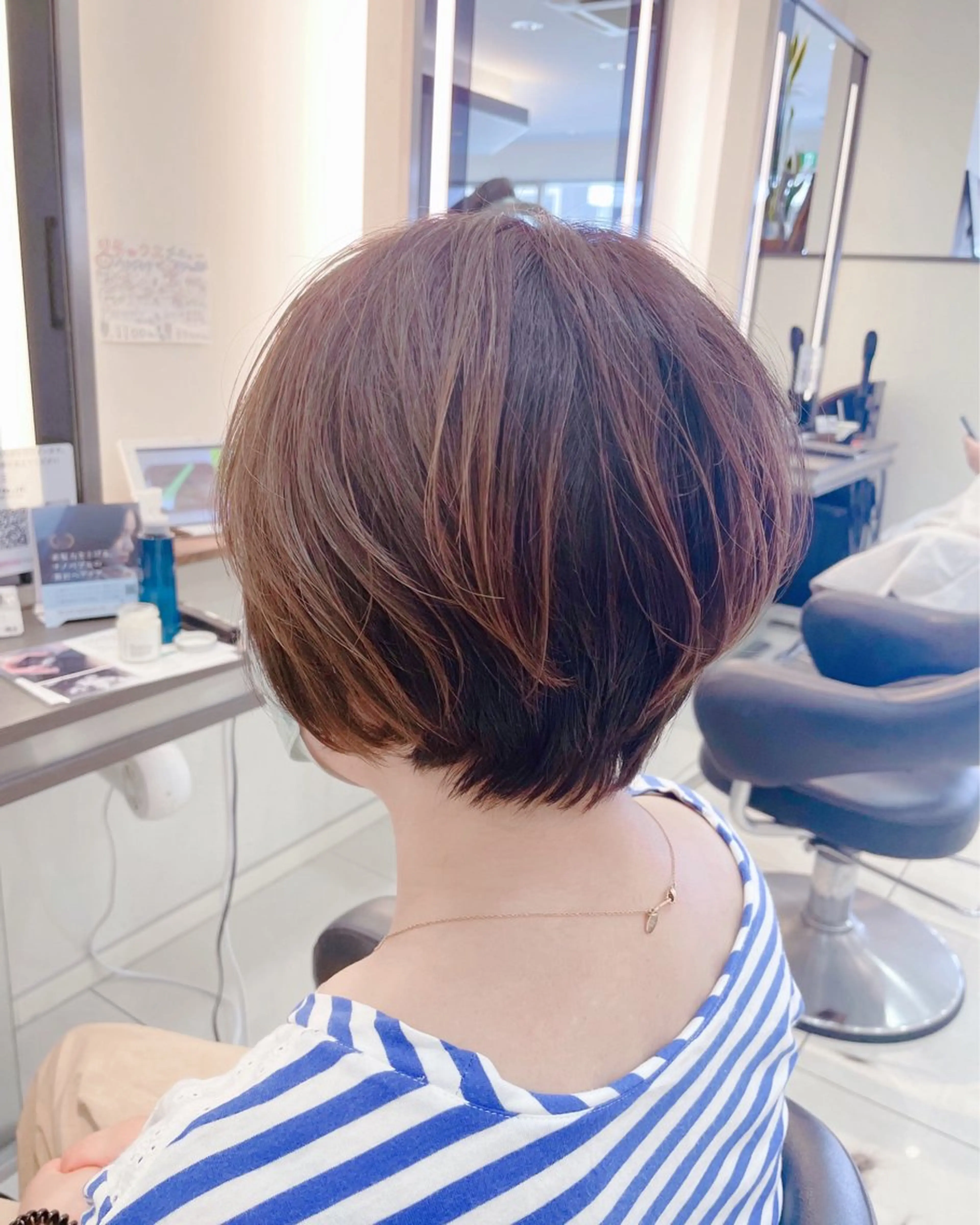 ショート ショートボブ 丸みショート ボブ ショートヘア ボブ/ブリーチ/ ベージュ/清水祥偉のヘアスタイル