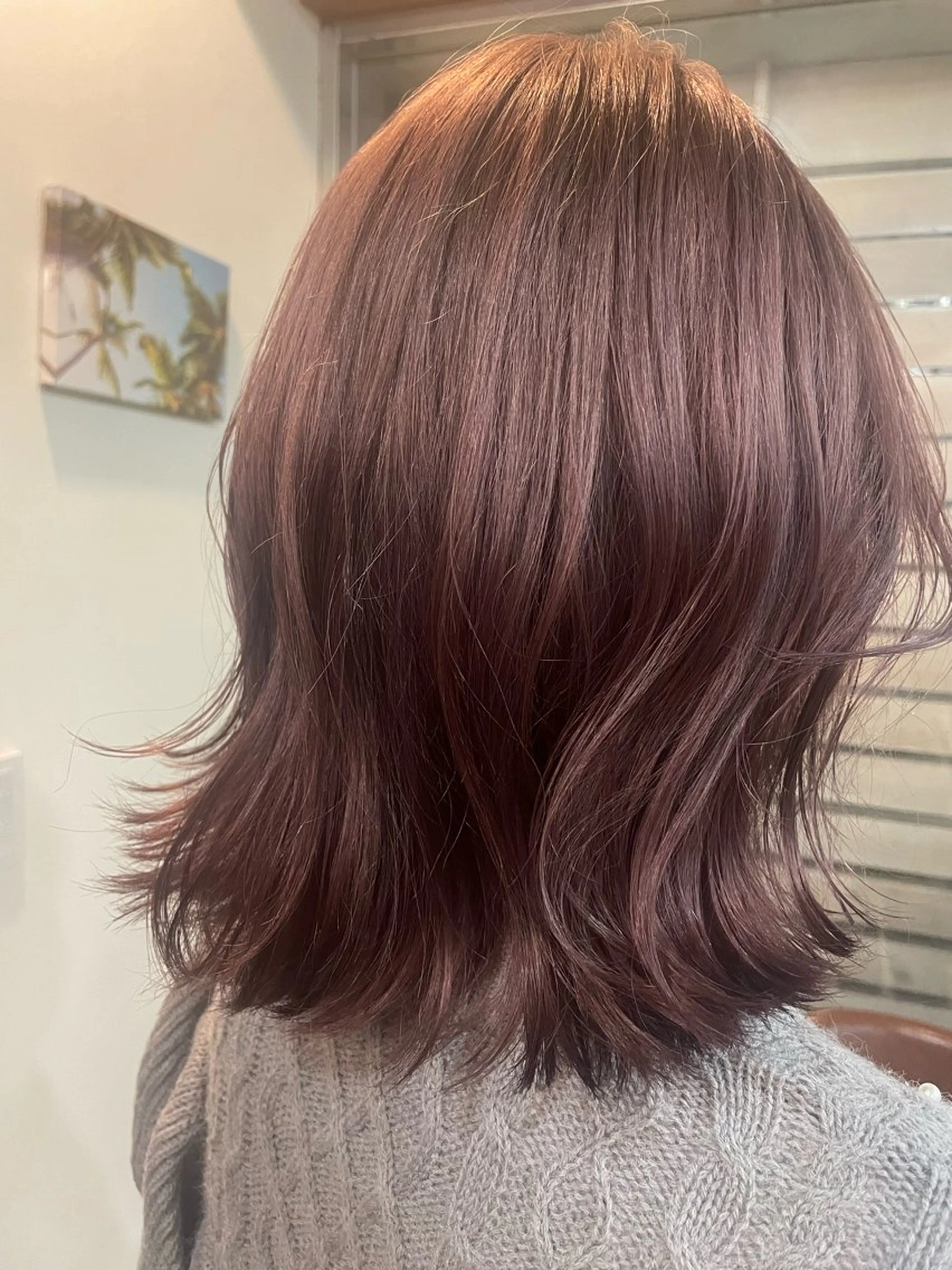 ミディアム カラー life nanakoのヘアスタイル